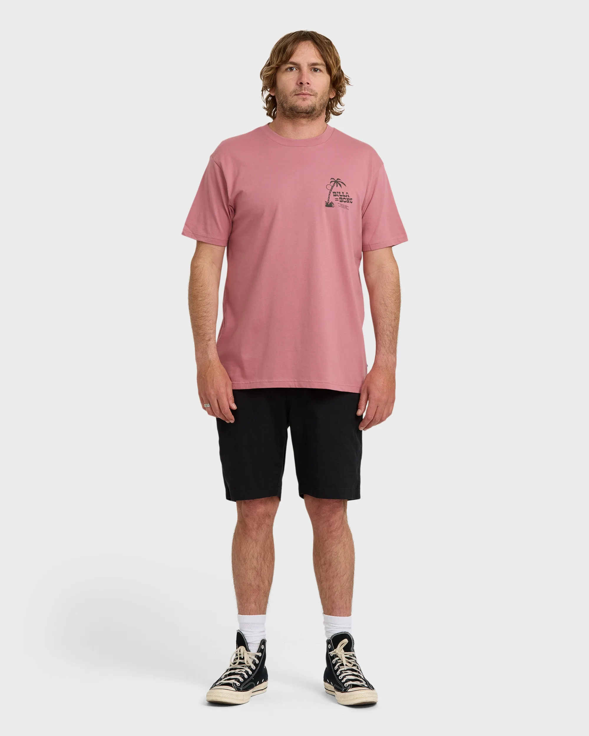 Beach Bar Premium Short Sleeve T-Shirt - Dusty Rose sold by Billabong product image thumbnail 4