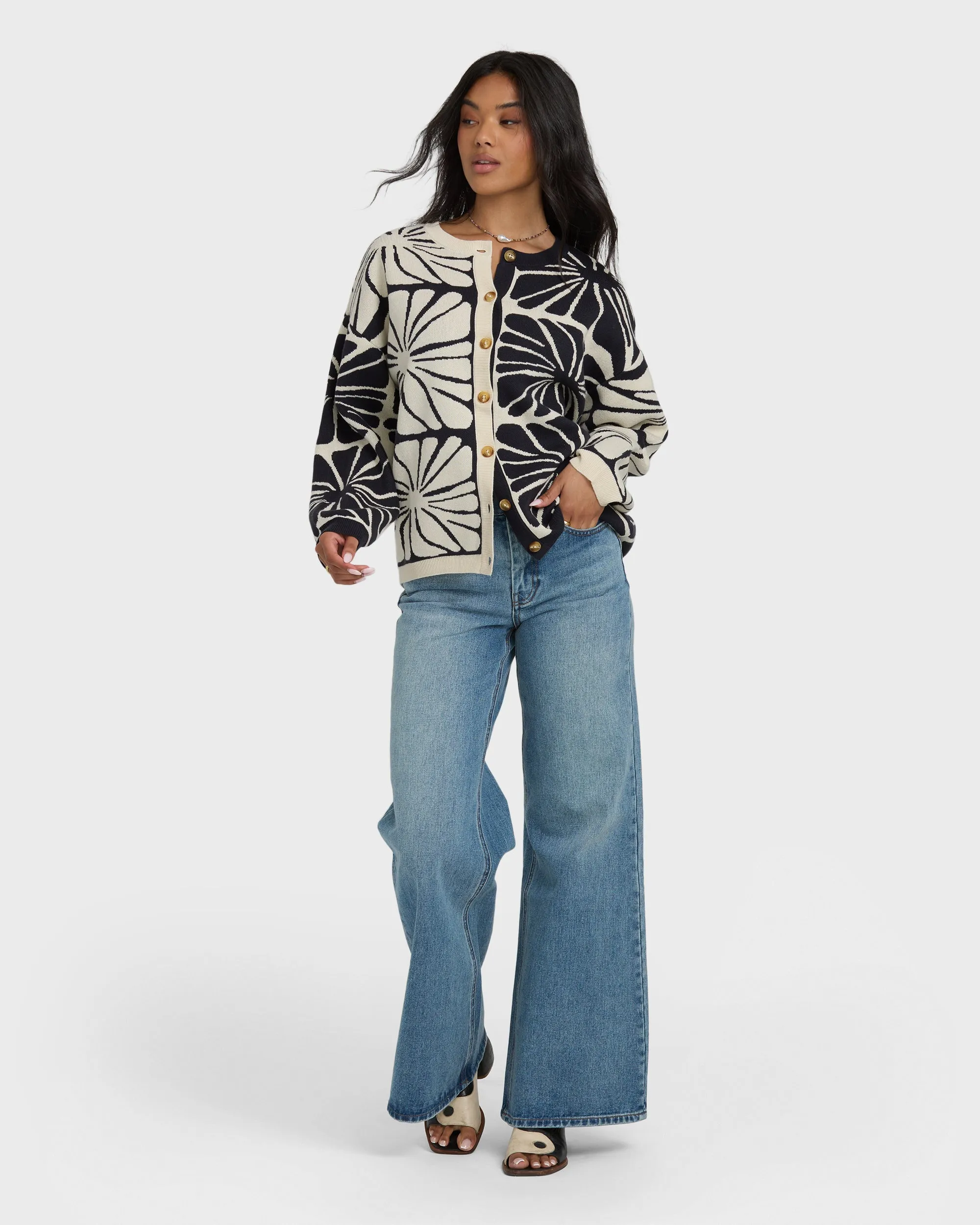 Overheated Cardi - Black Sands sold by Billabong product image thumbnail 4