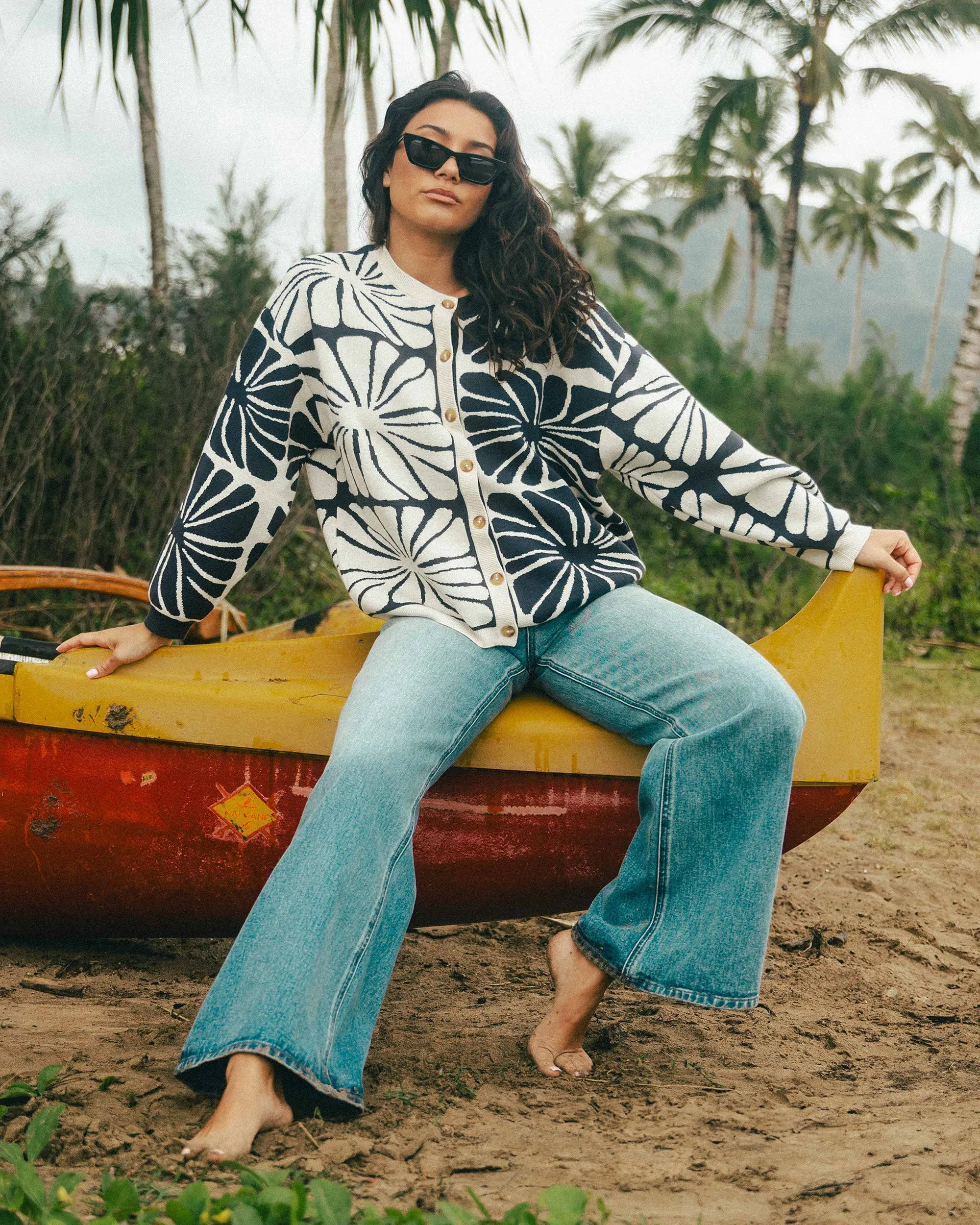 Overheated Cardi - Black Sands sold by Billabong