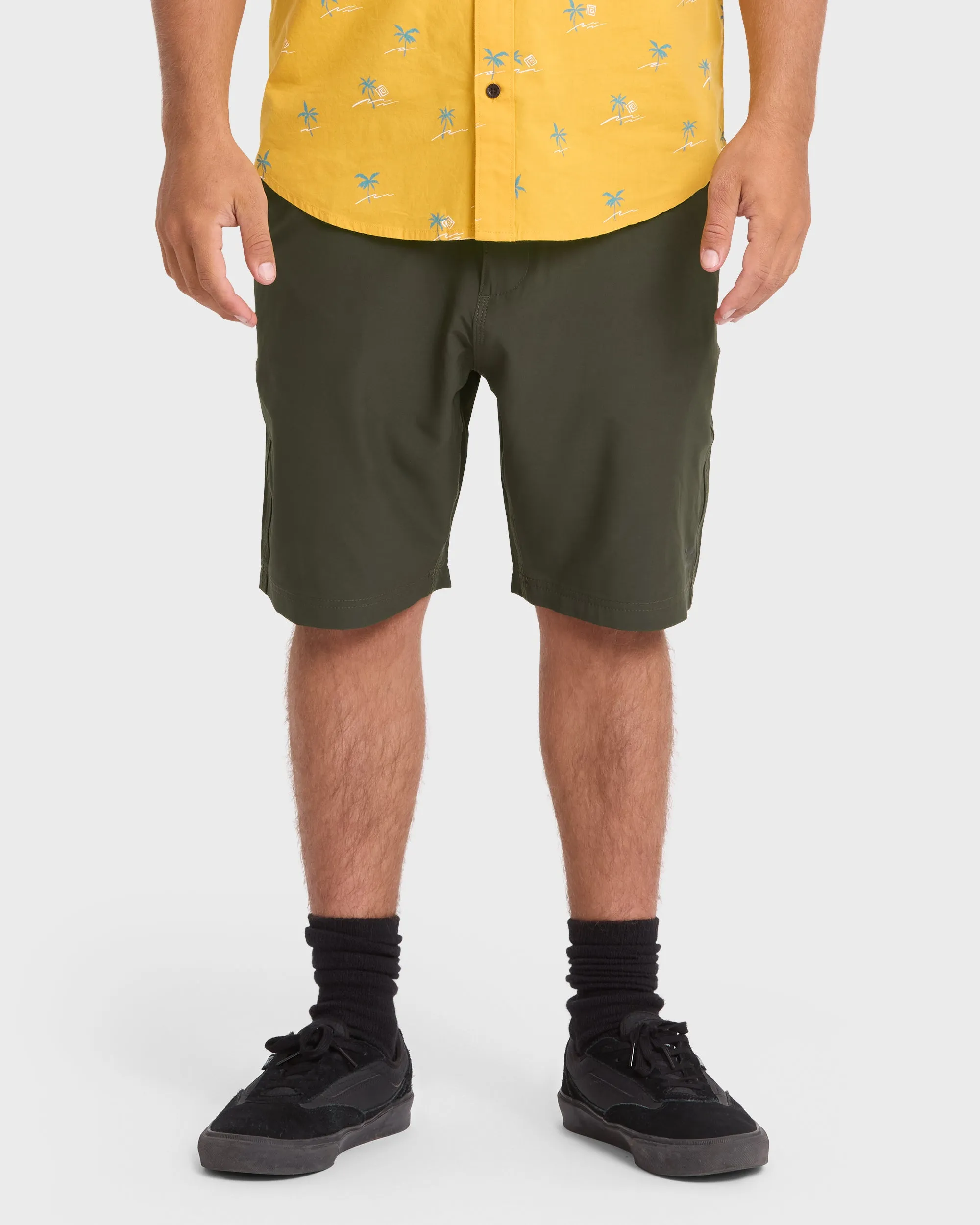 Ozzy Hybrid Pants - Charcoal sold by Billabong