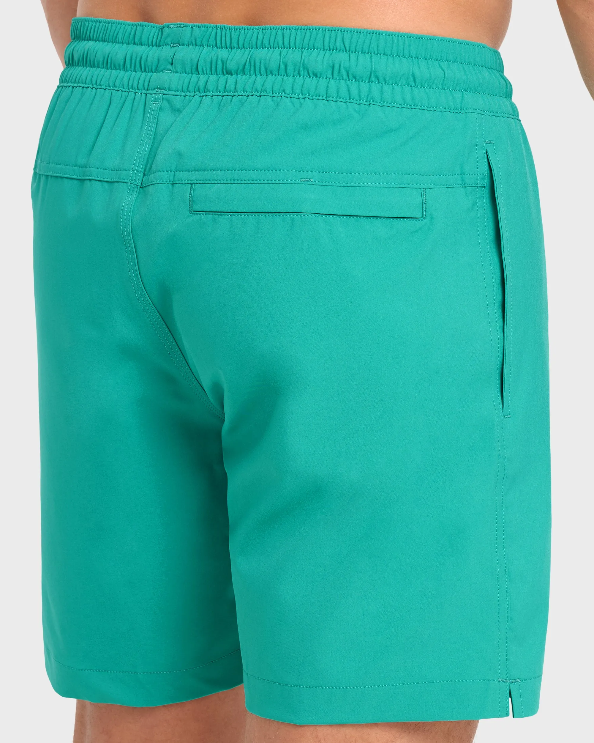 Kai Elastic Waist 17" Hybrid Shorts - DEEP TEAL sold by Billabong product image thumbnail 5