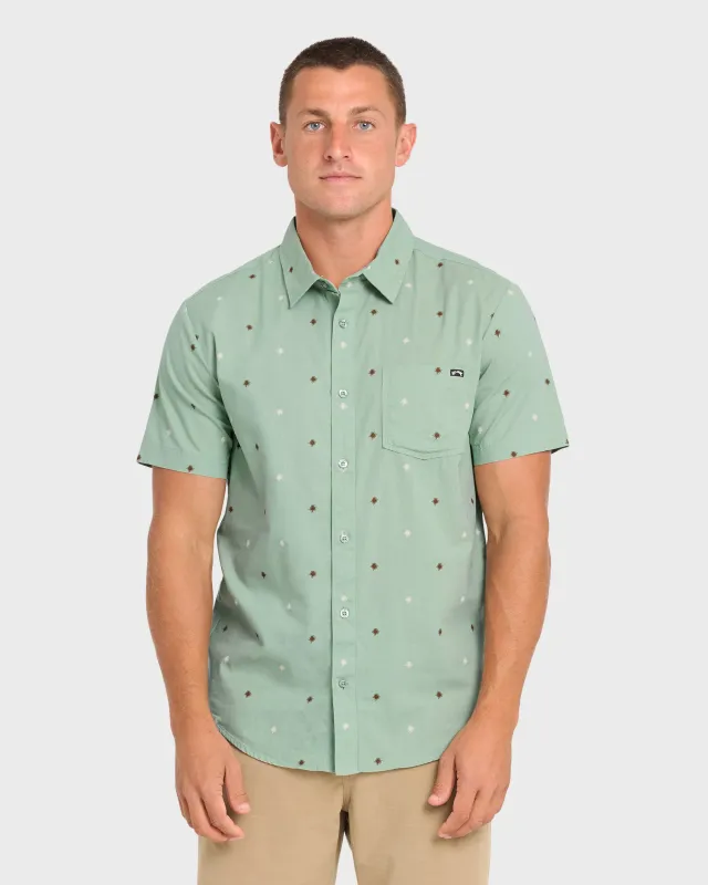 Sunspell Short Sleeve Shirt - Sage made by Billabong