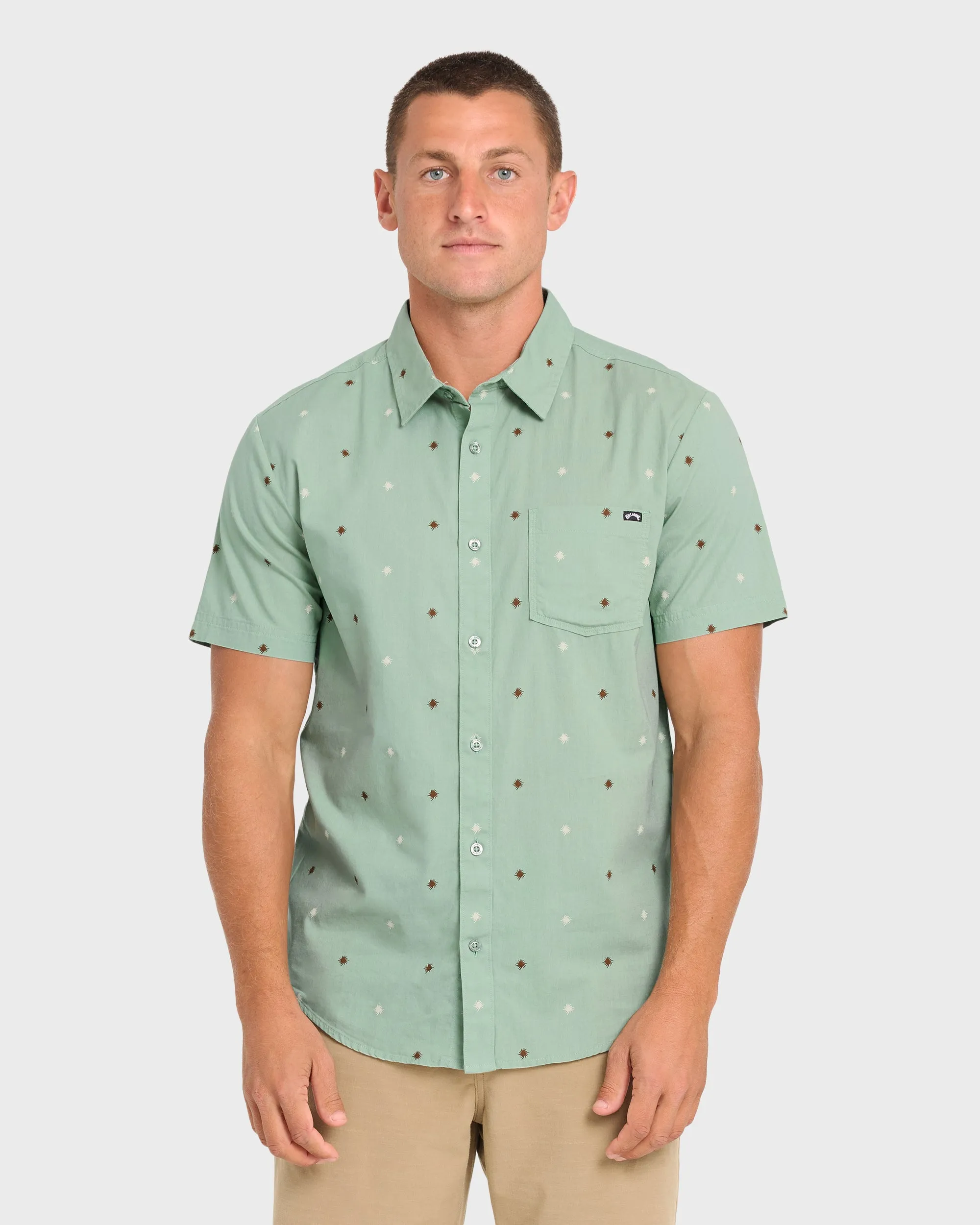 Sunspell Short Sleeve Shirt - Sage sold by Billabong