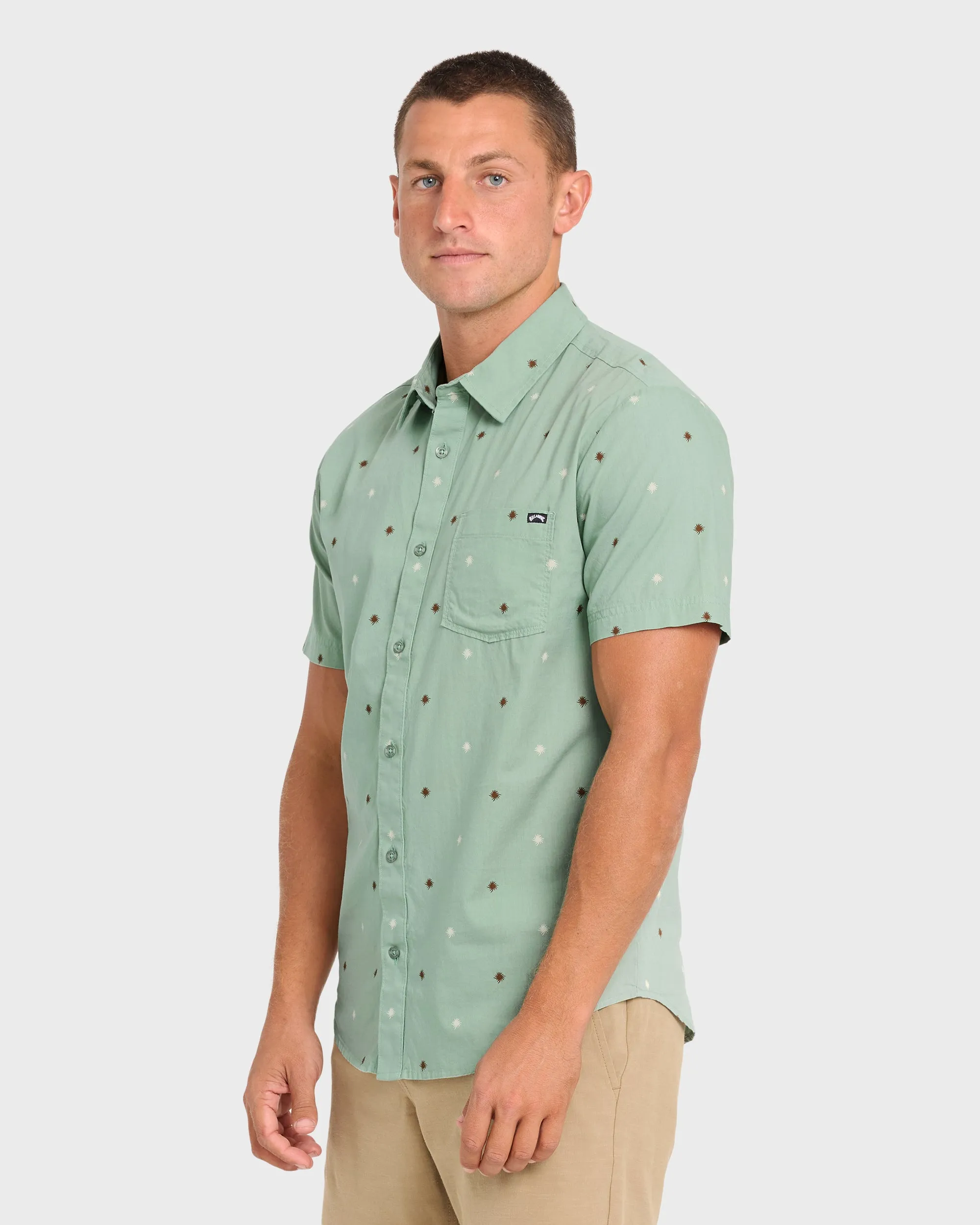 Sunspell Short Sleeve Shirt - Sage sold by Billabong product image thumbnail 3