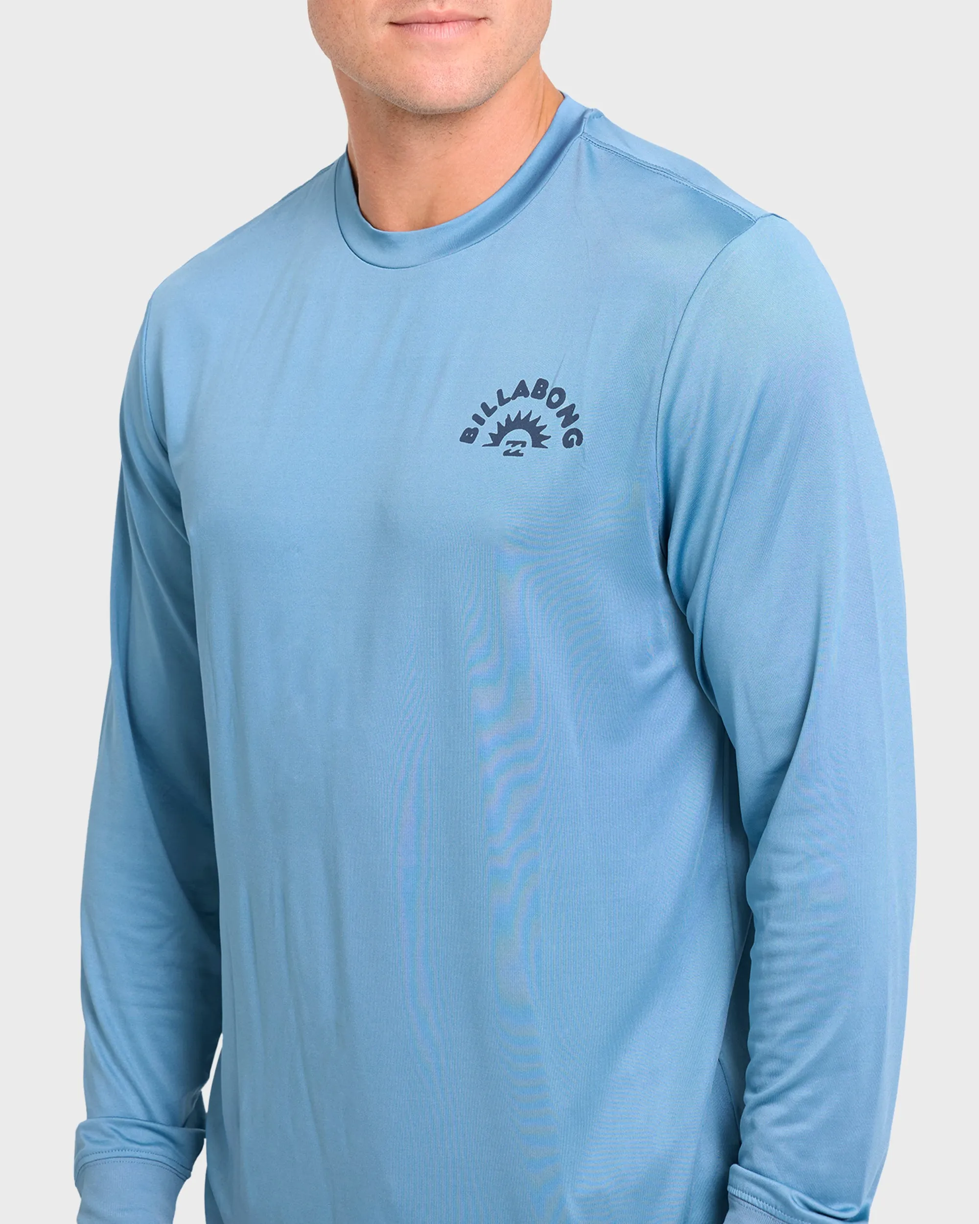 Heel Flip Crew Long Sleeve Rashguard - Vintage Indigo sold by Billabong product image thumbnail 5