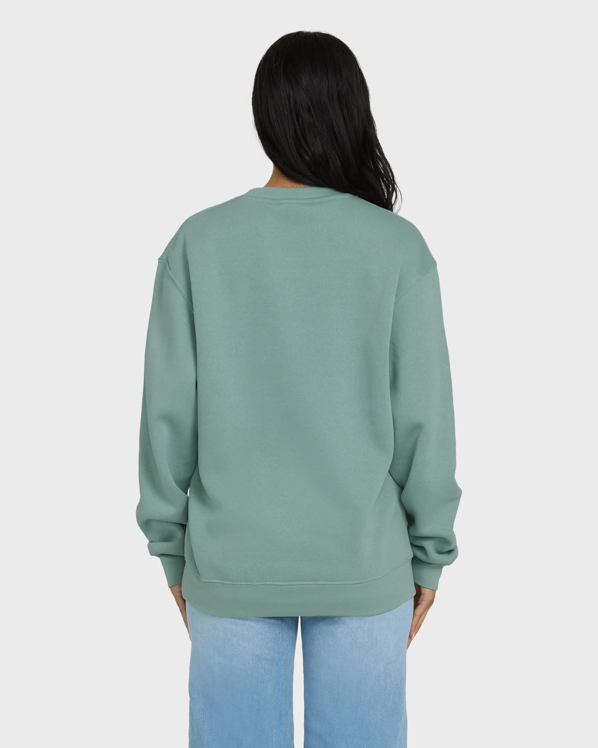 Haleiwa Scenic Poster Crewneck Sweatshirt - Sea Glass sold by Billabong product image thumbnail 5