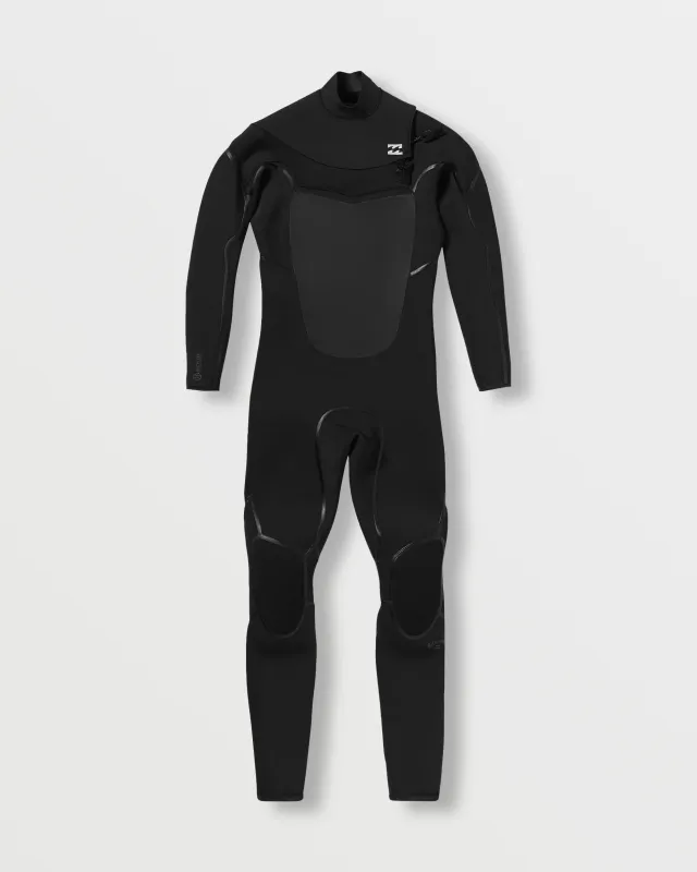 4/3mm Absolute Natural+ Upcycler Welded Chest Zip Wetsuit - Black sold by Billabong