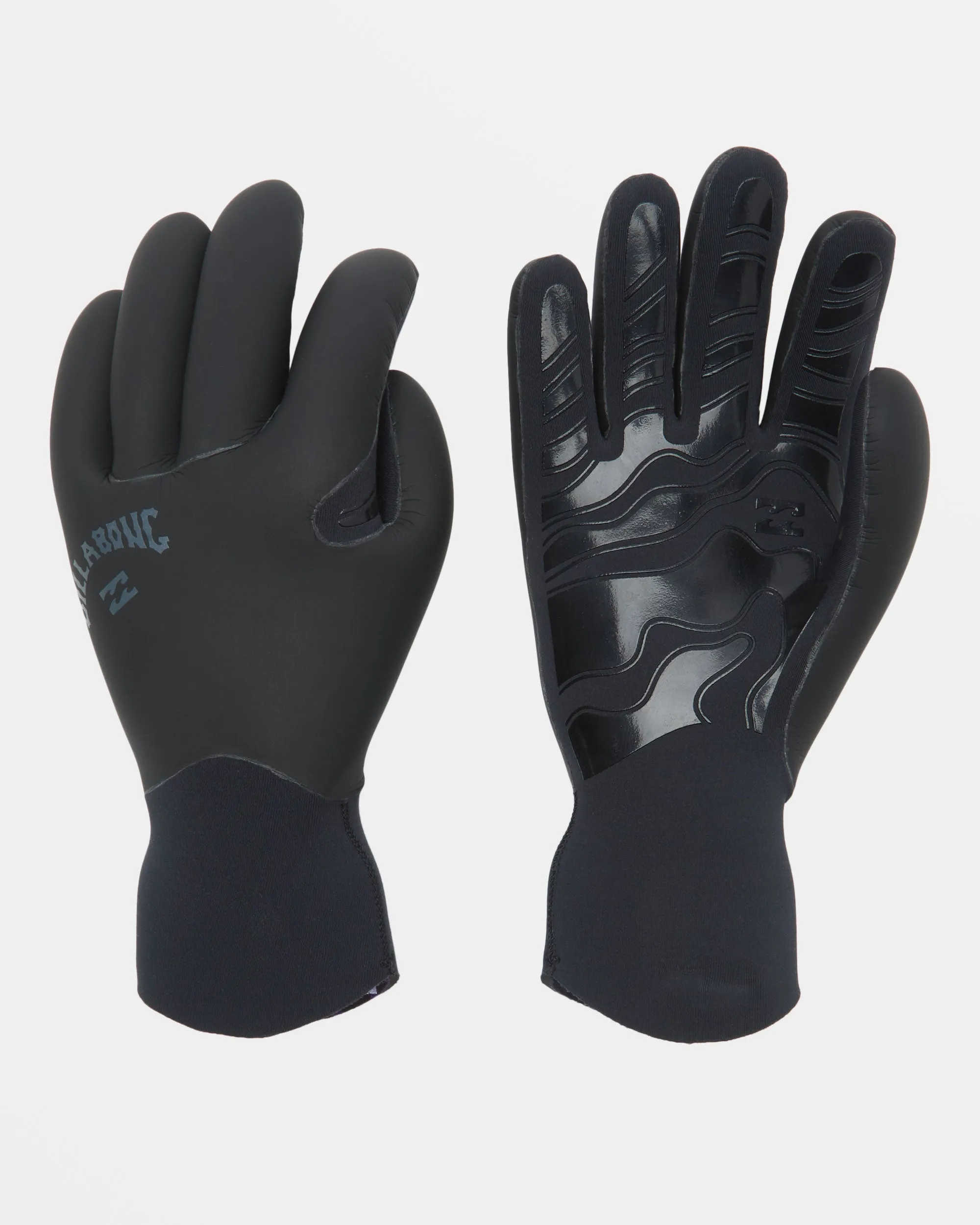 3mm Furnace Upcycler GBS 5 Finger Wetsuit Gloves - Black sold by Billabong