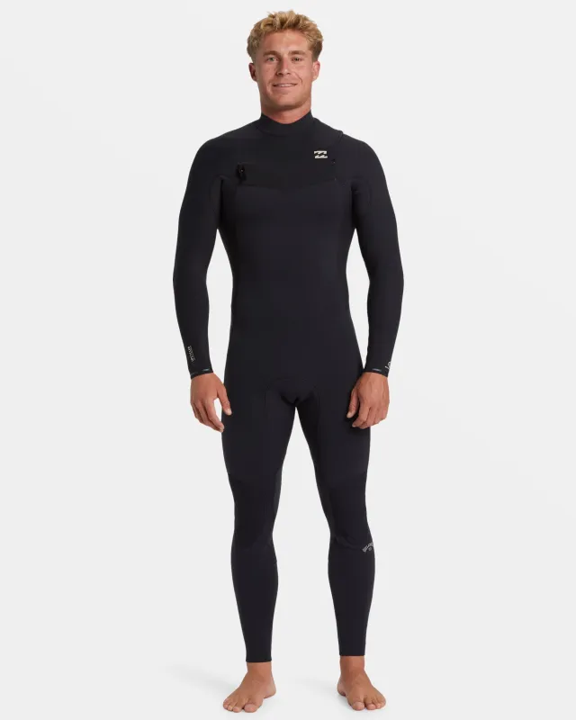 3/2mm Revolution Natural Upcycler GBS Chest Zip Wetsuit - Black sold by Billabong