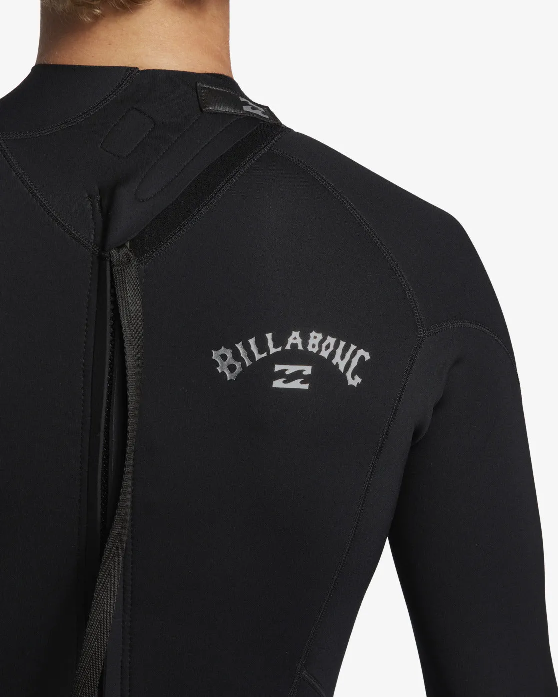 3/2mm Foil Flatlock Back Zip Wetsuit - Black sold by Billabong product image thumbnail 2