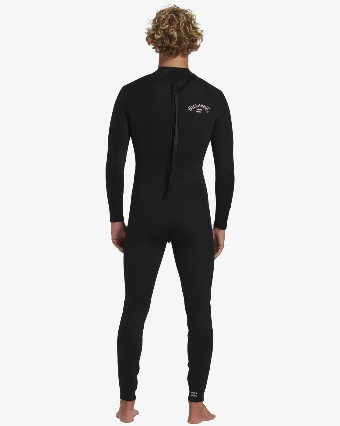 3/2mm Foil Flatlock Back Zip Wetsuit - Black sold by Billabong product image thumbnail 3
