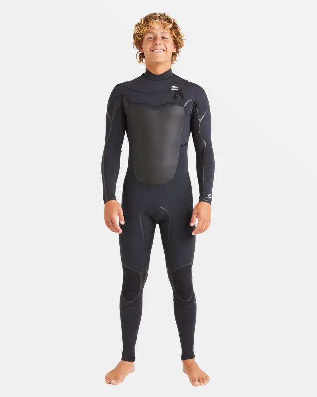 3/2mm Absolute Natural+ Upcycler Liquid Seal Chest Zip Wetsuit - Black sold by Billabong