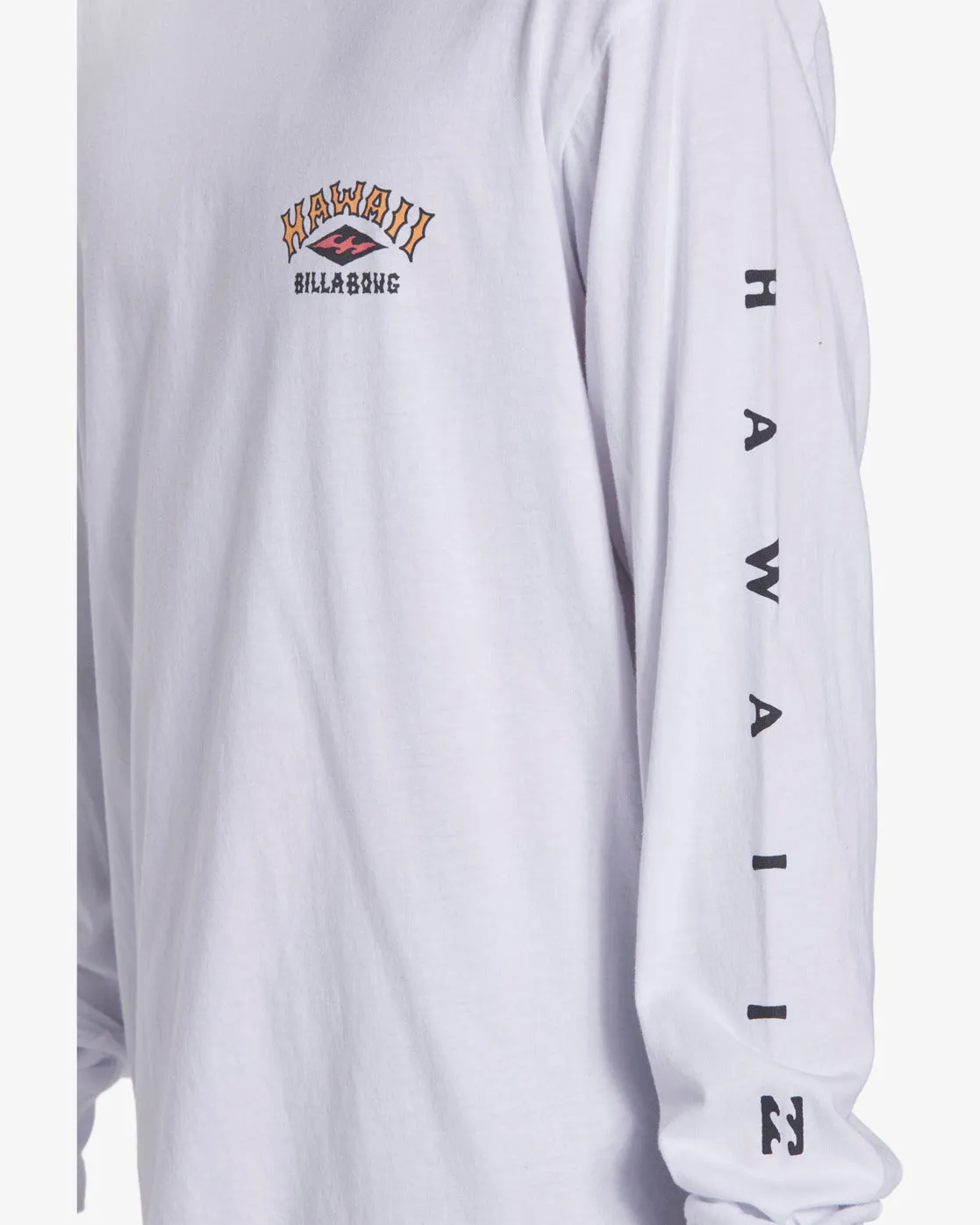 Arch Hawaii Long Sleeve T-Shirt - White sold by Billabong product image thumbnail 3