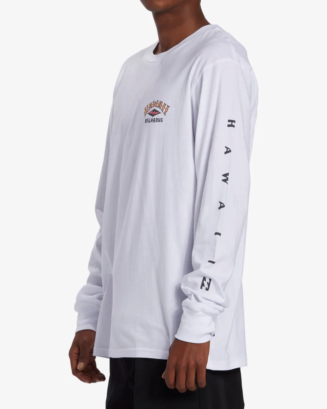 Arch Hawaii Long Sleeve T-Shirt - White sold by Billabong product image thumbnail 2