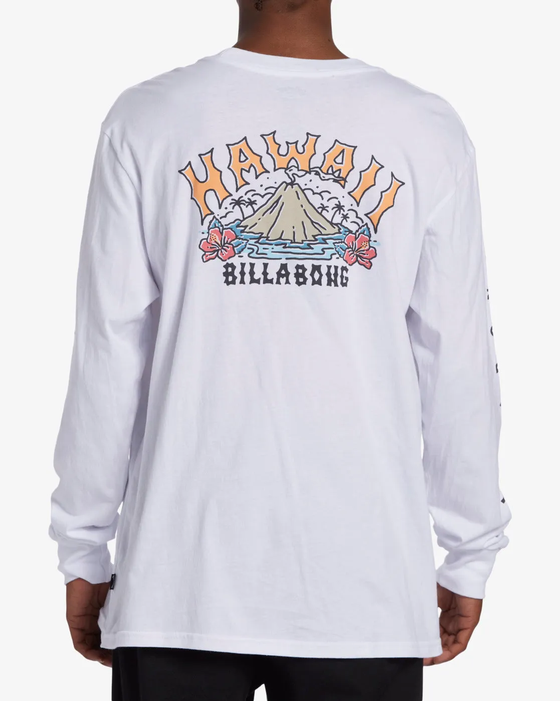 Arch Hawaii Long Sleeve T-Shirt - White sold by Billabong
