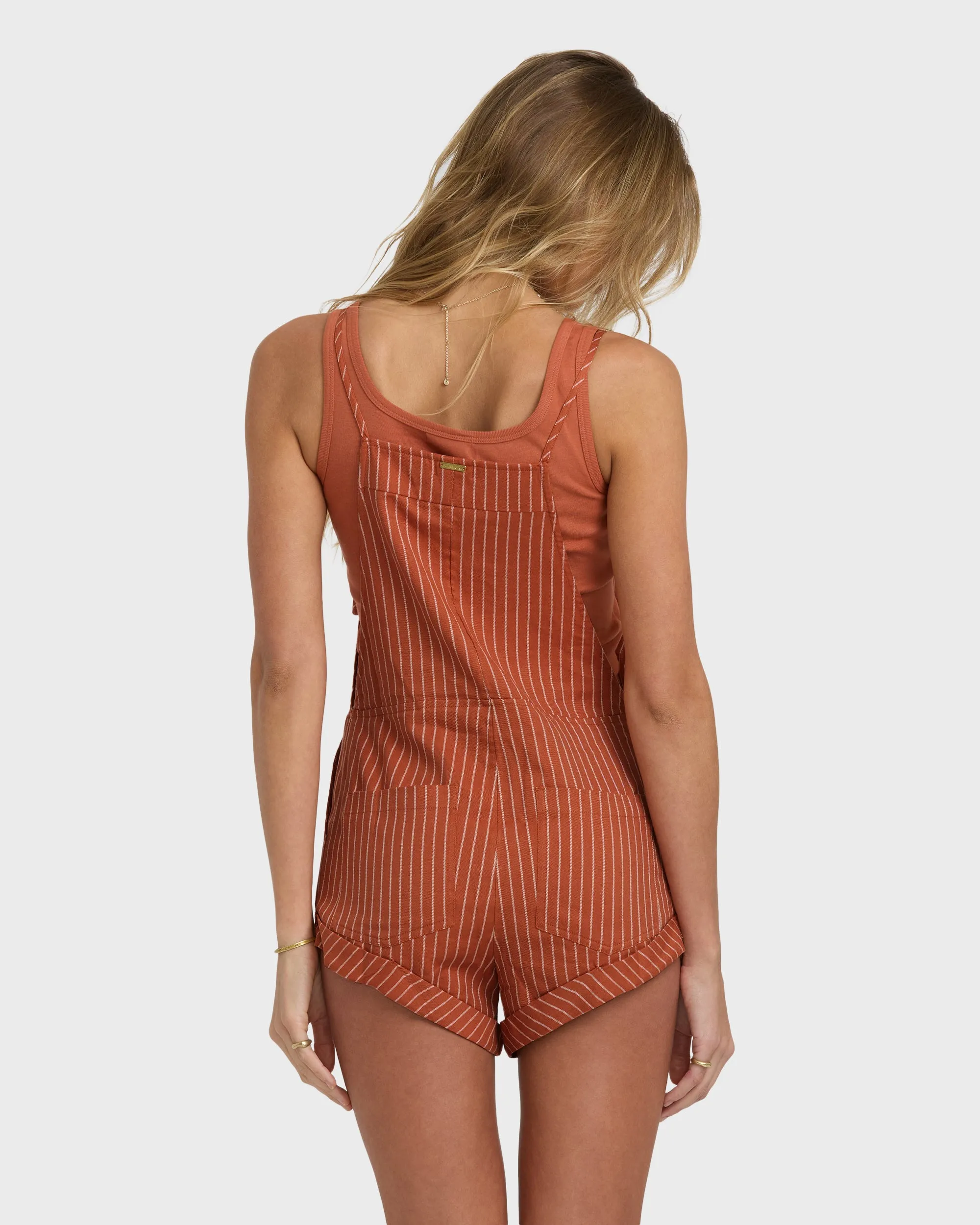 Wild Pursuit Yarn-Dyed Overalls - Stripe sold by Billabong product image thumbnail 5