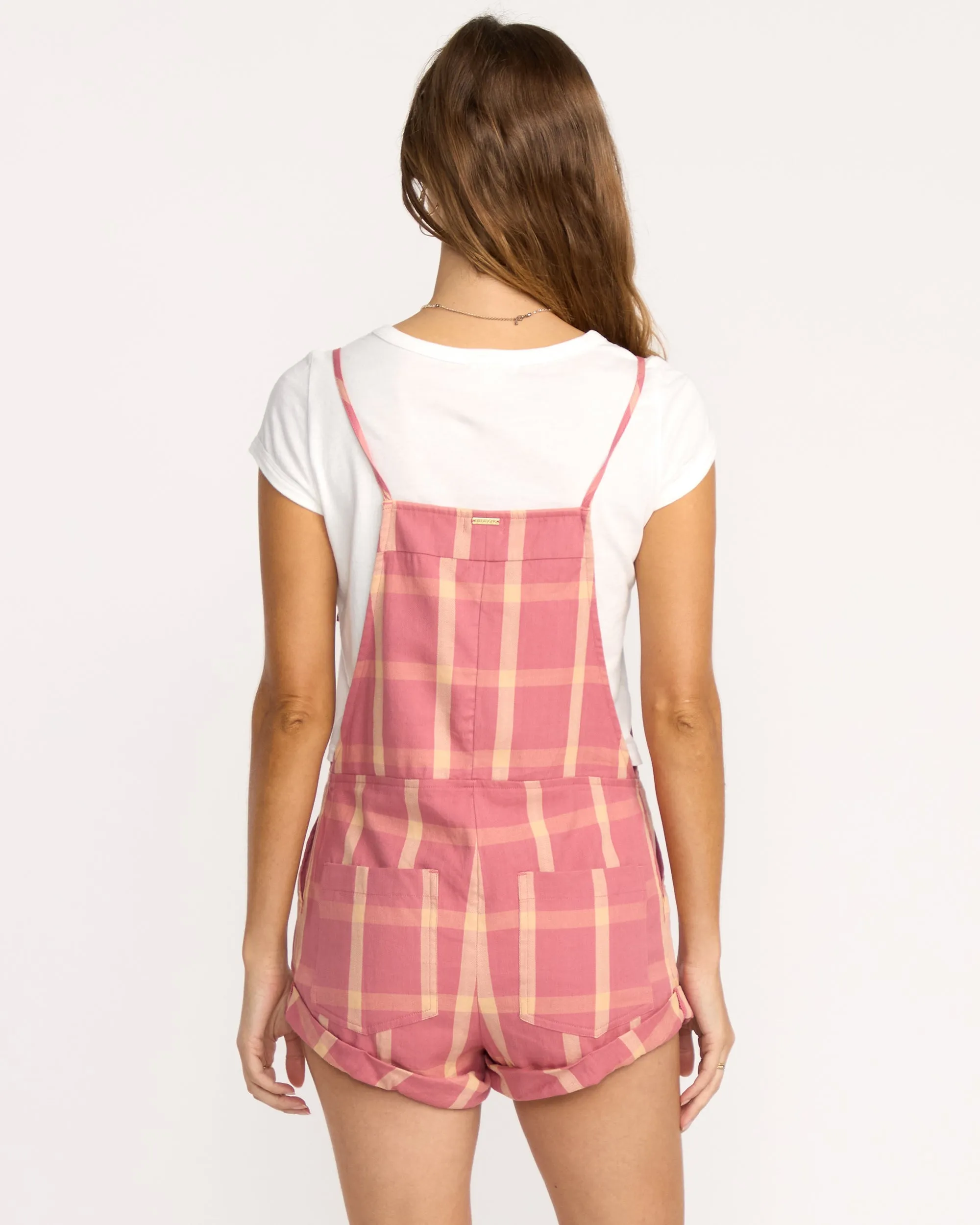 Wild Pursuit Yarn-Dyed Overalls - Plaid sold by Billabong product image thumbnail 3