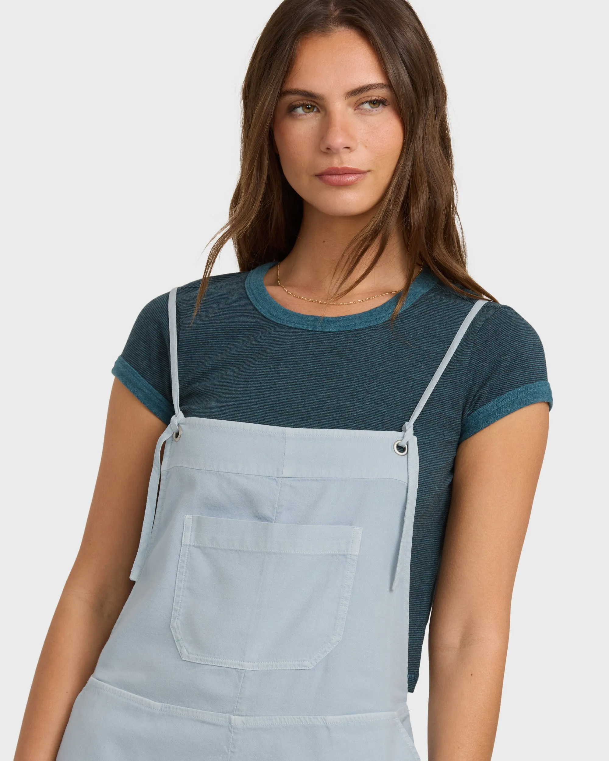 Wild Pursuit Yarn-Dyed Overalls - Washed Chambray sold by Billabong product image thumbnail 2