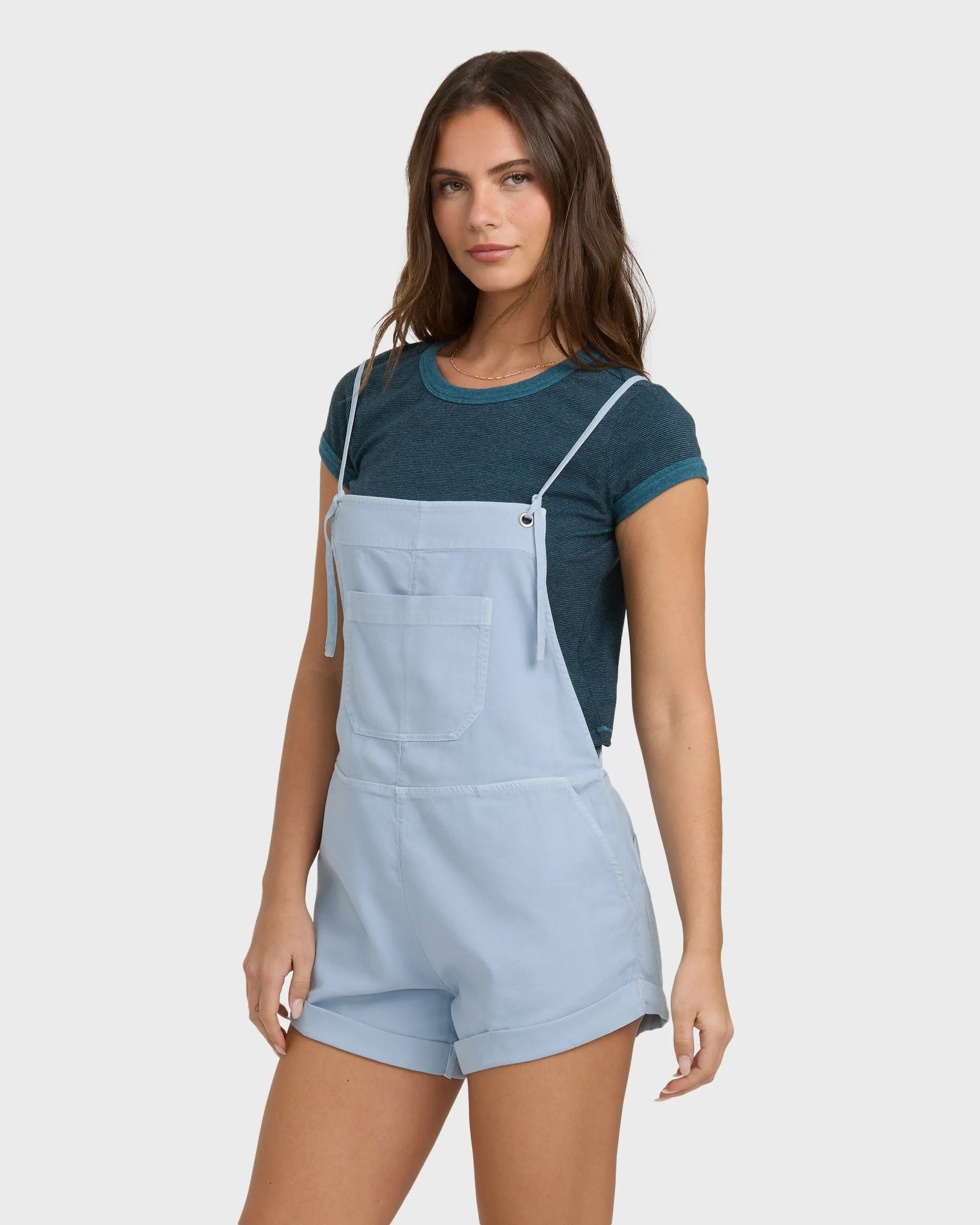 Wild Pursuit Yarn-Dyed Overalls - Washed Chambray sold by Billabong product image thumbnail 3