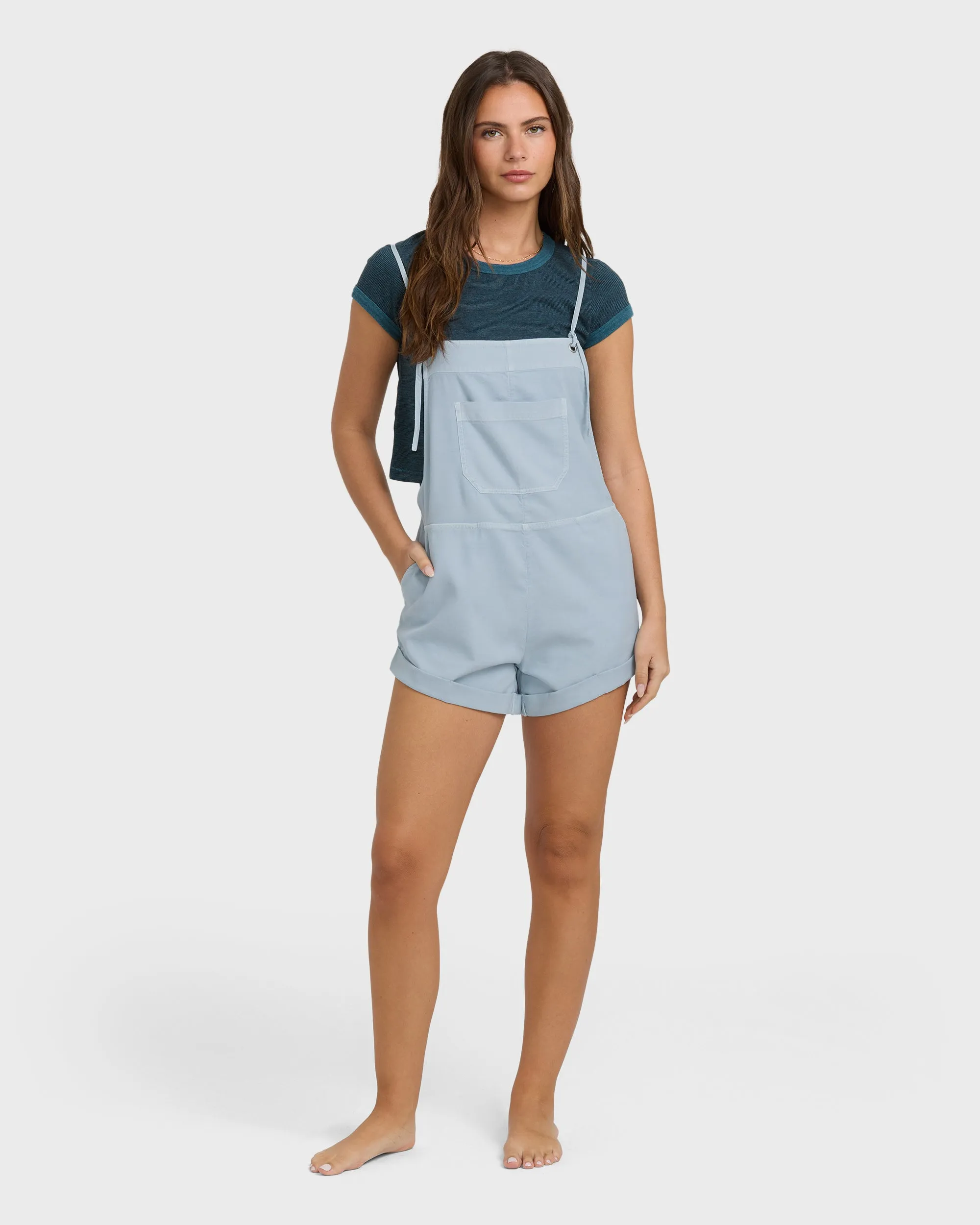Wild Pursuit Yarn-Dyed Overalls - Washed Chambray sold by Billabong product image thumbnail 4