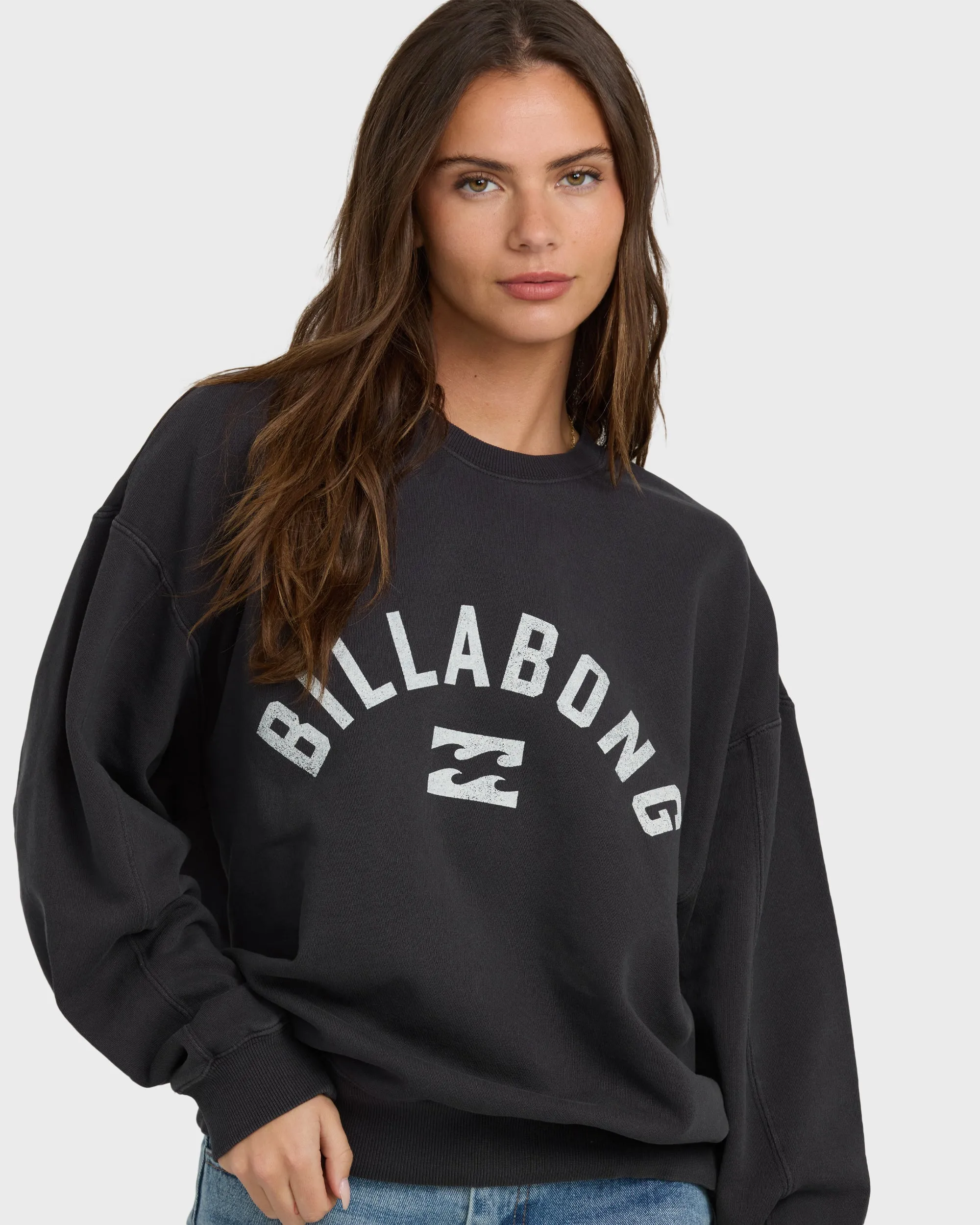 Mono Aloha Kendal Crewneck Sweatshirt - Black Sands sold by Billabong product image thumbnail 2