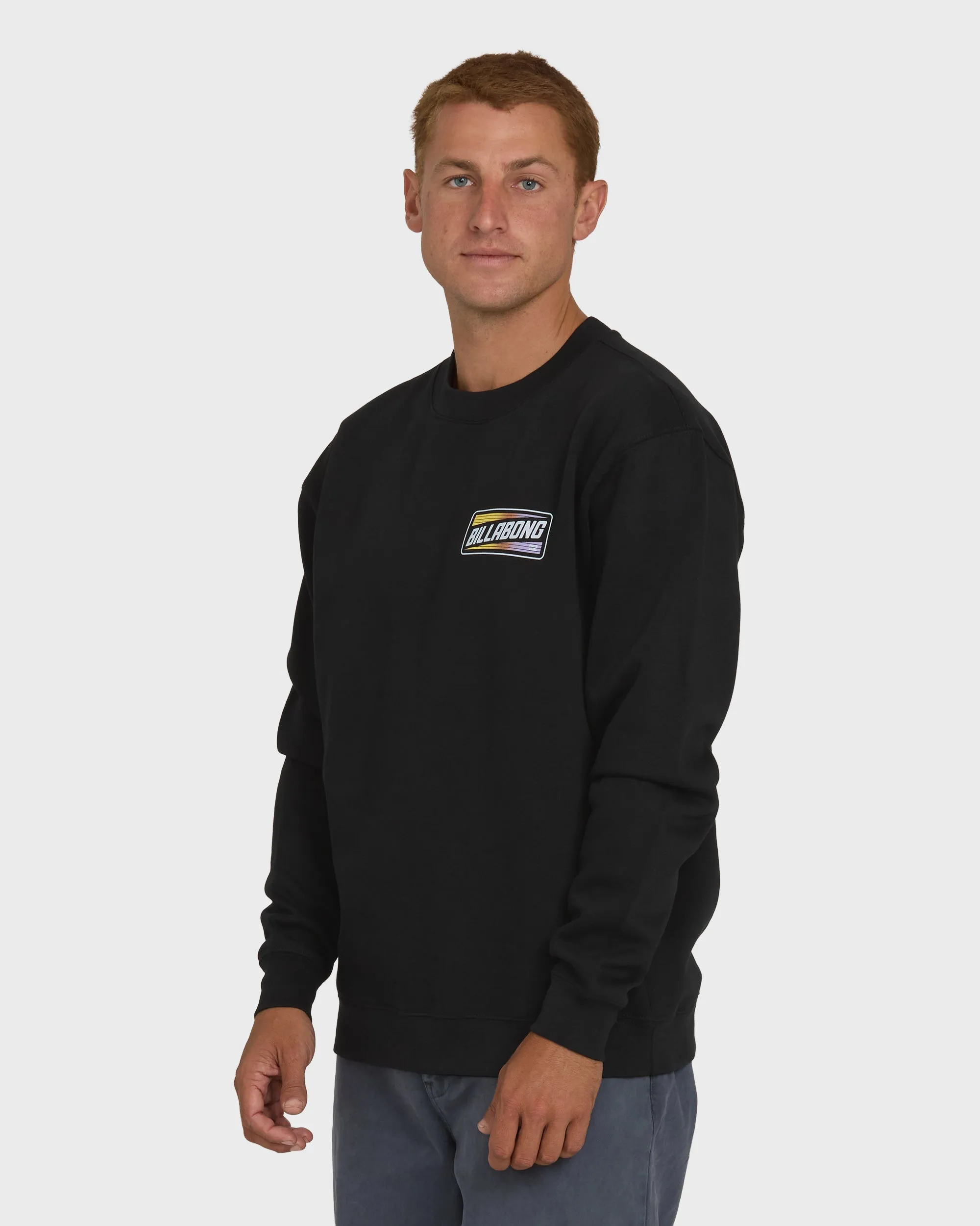 Walled Crewneck Sweatshirt - Black sold by Billabong product image thumbnail 5