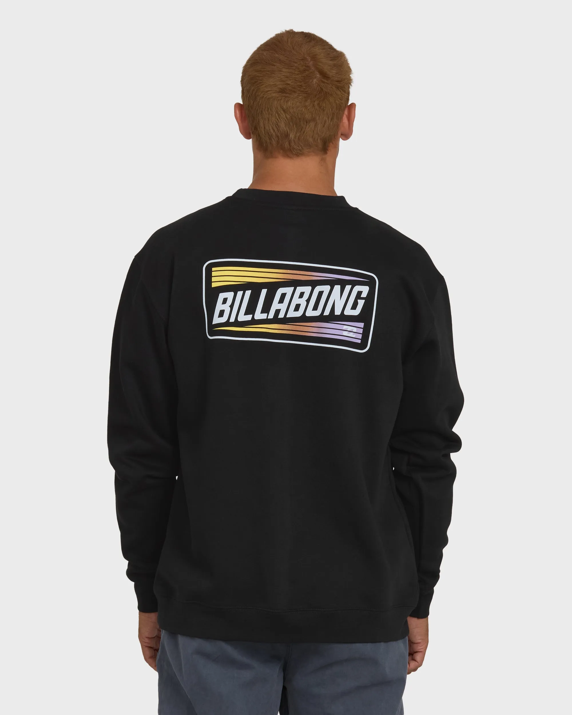 Walled Crewneck Sweatshirt - Black sold by Billabong