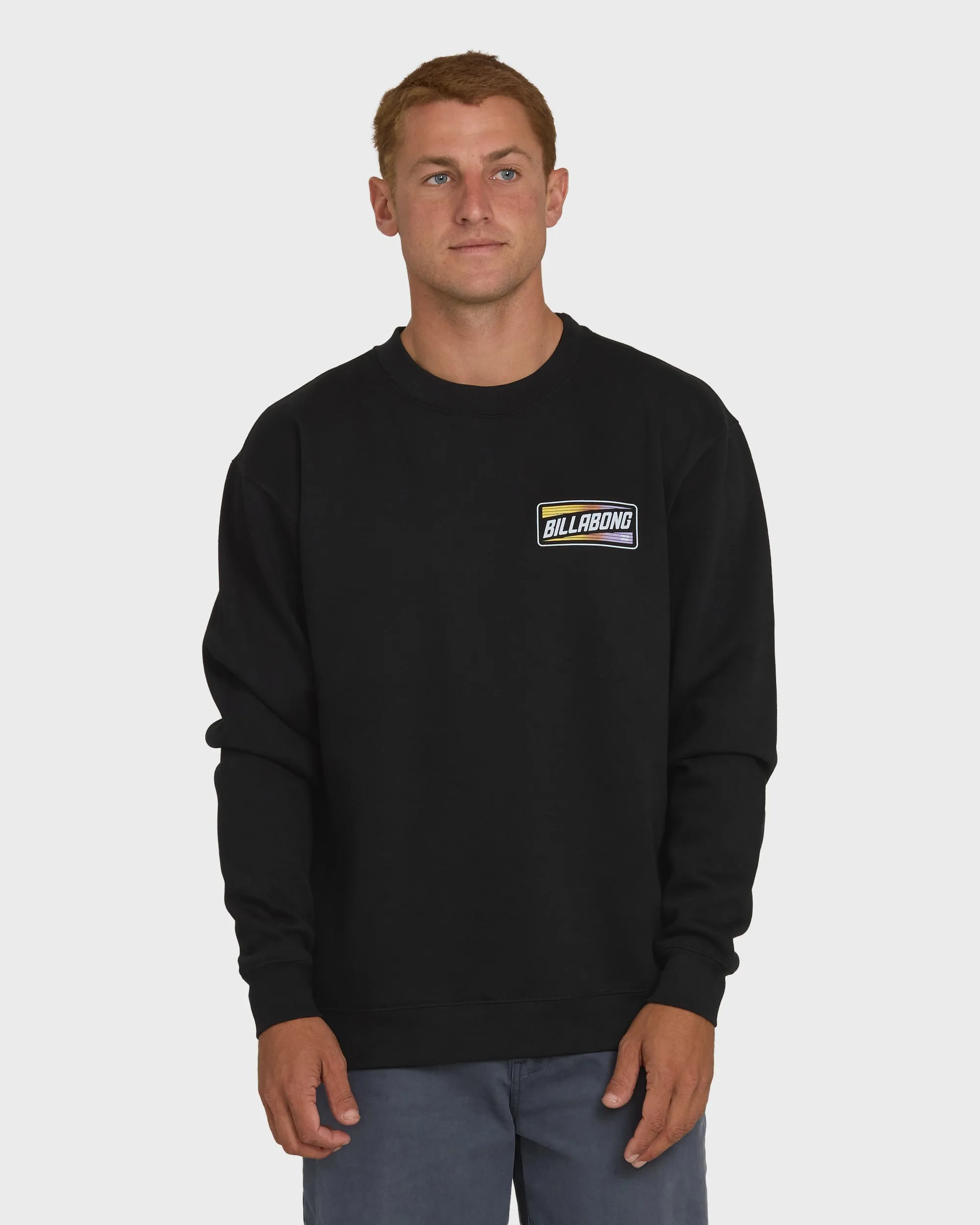 Walled Crewneck Sweatshirt - Black sold by Billabong product image thumbnail 4