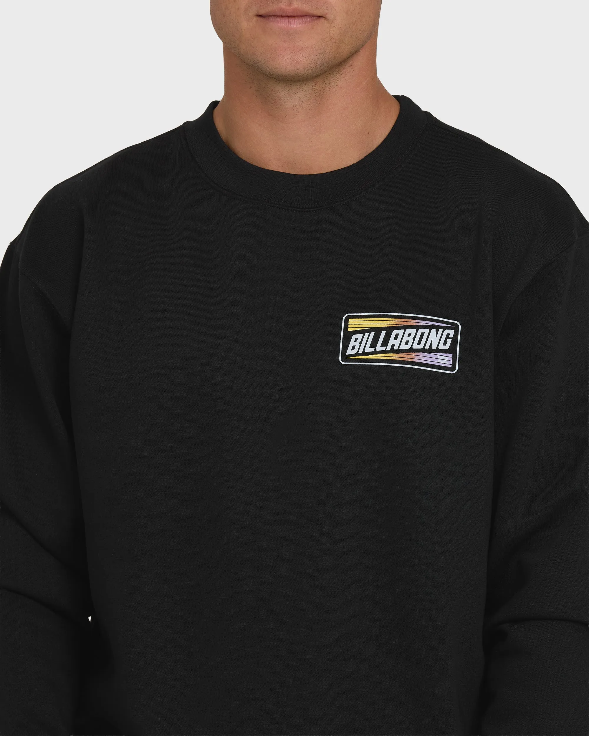 Walled Crewneck Sweatshirt - Black sold by Billabong product image thumbnail 2