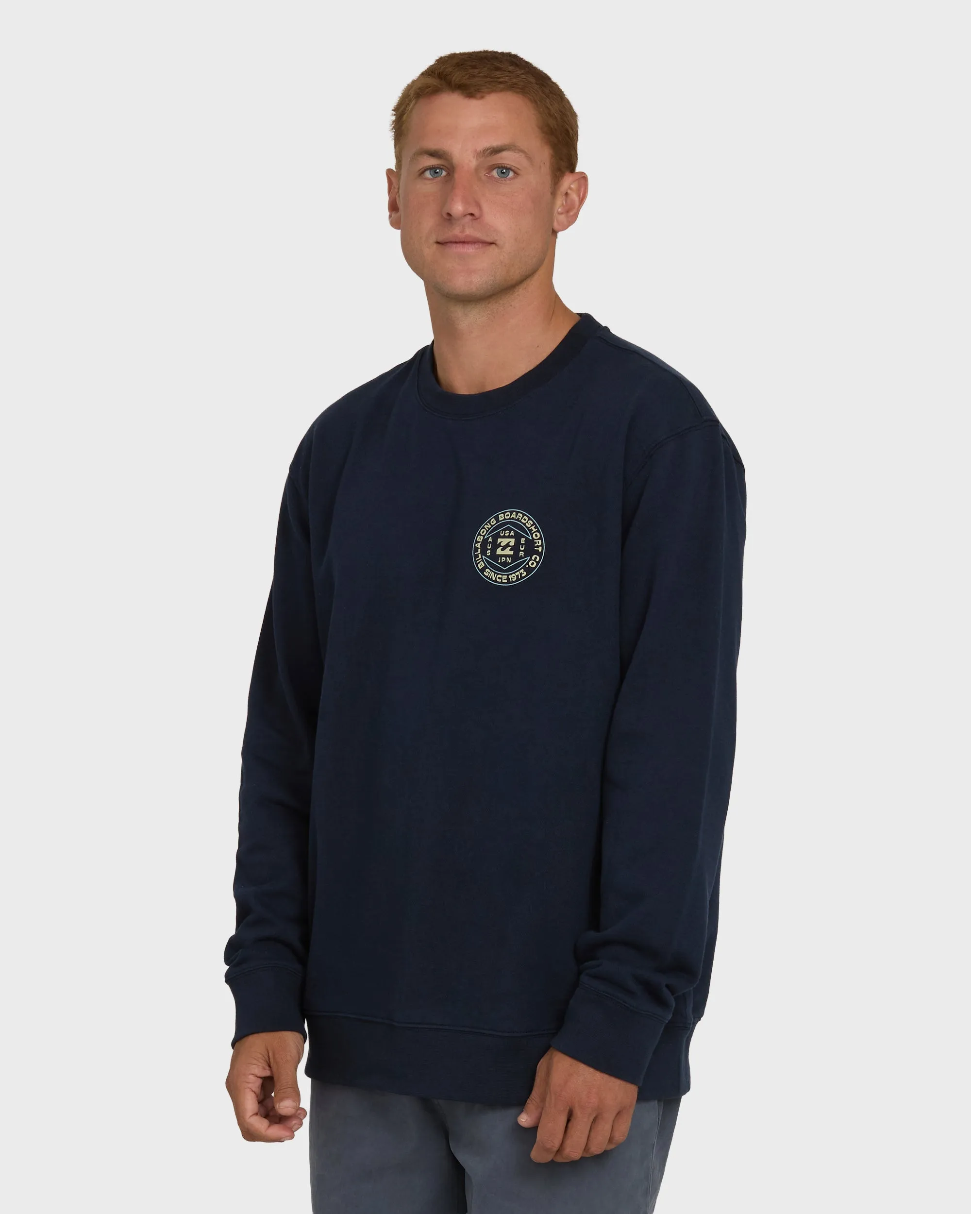 Rotation Crewneck Sweatshirt - Dark Navy sold by Billabong product image thumbnail 3