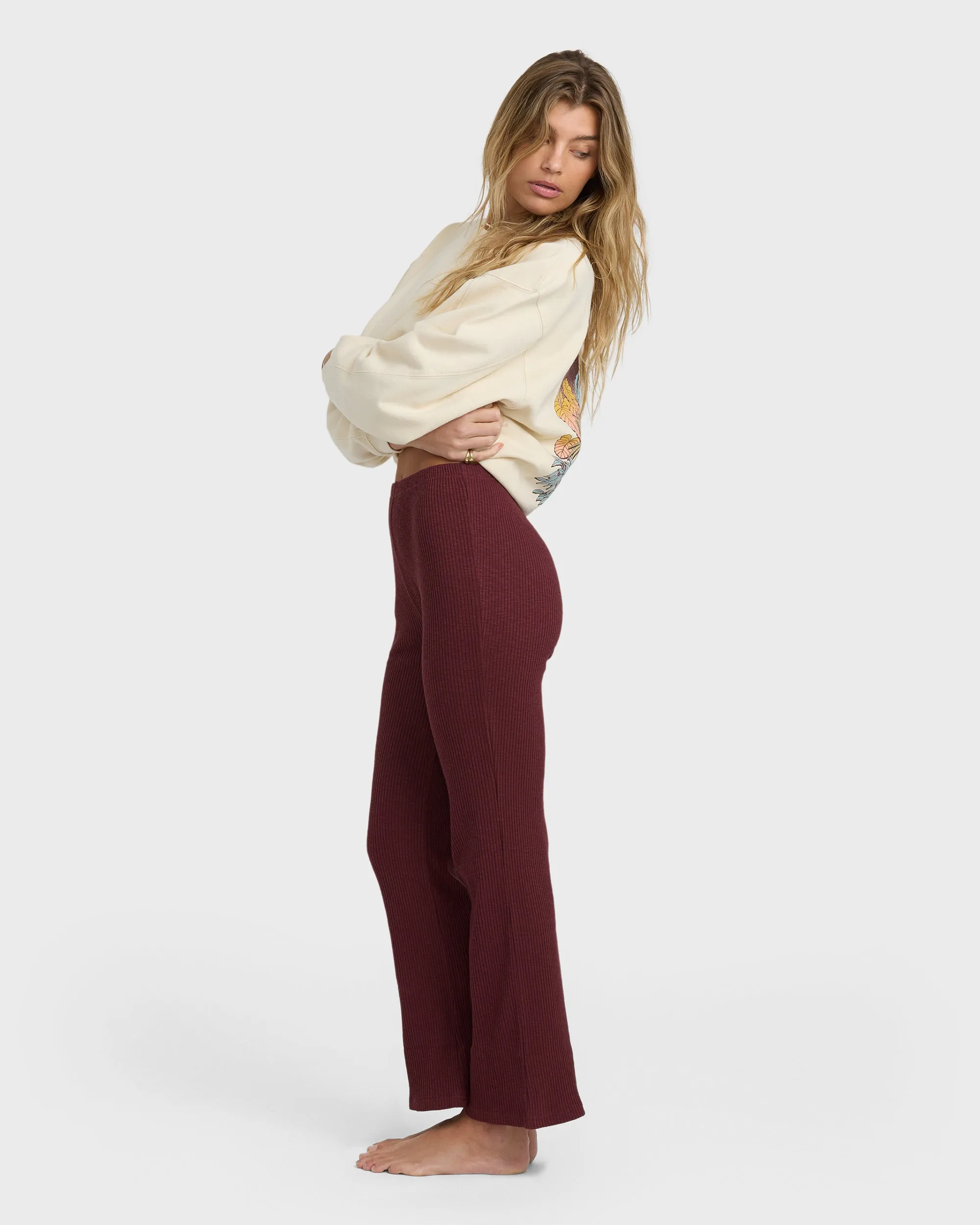 Fever Twist Knitpants - Pinot sold by Billabong product image thumbnail 4