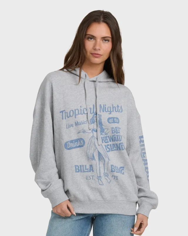 Vivid Hoodie - Heather Grey sold by Billabong