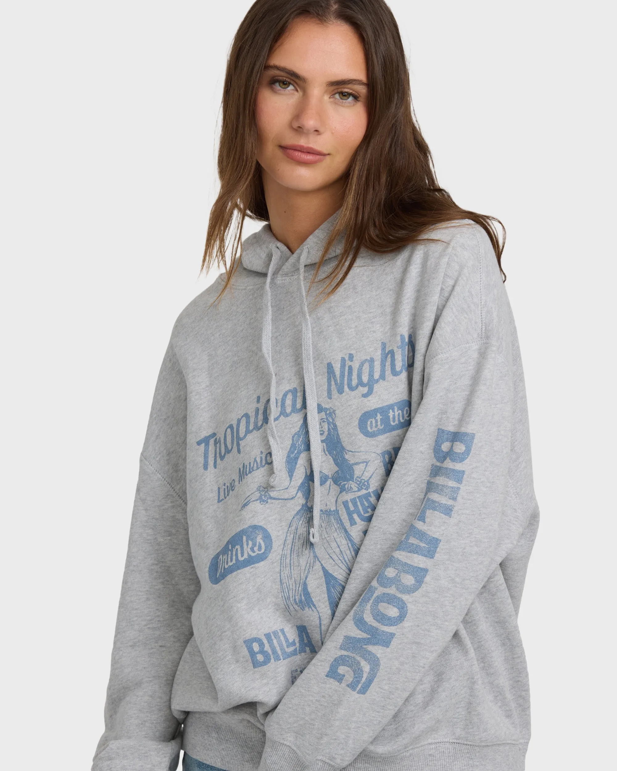 Vivid Hoodie - Heather Grey sold by Billabong product image thumbnail 5