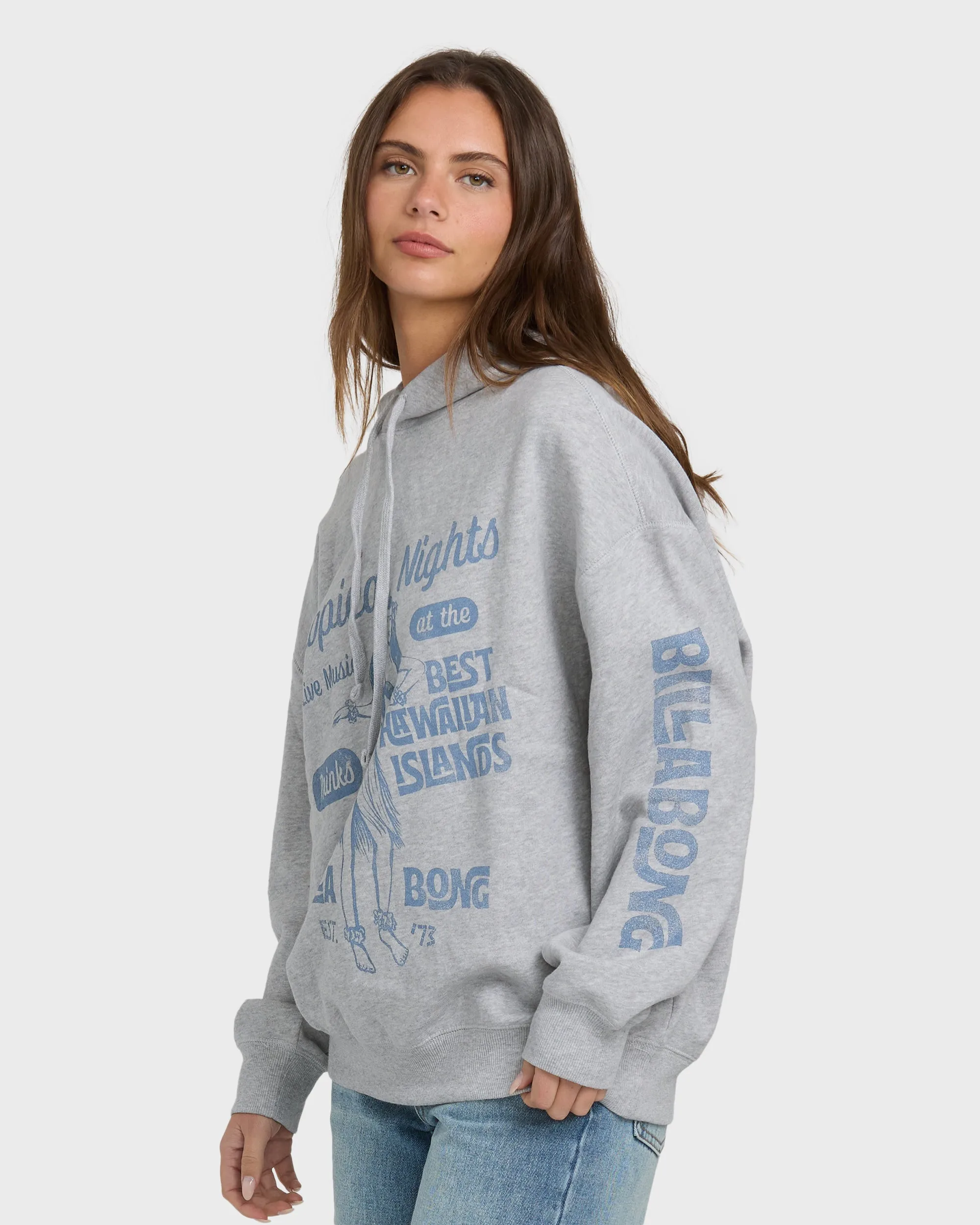 Vivid Hoodie - Heather Grey sold by Billabong product image thumbnail 3