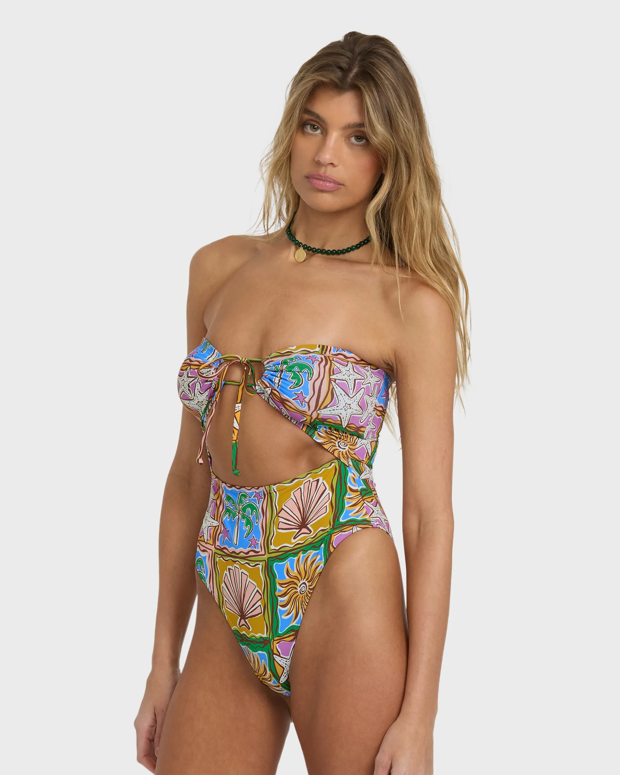Heat Dream Andrew Hi One-piece Swimsuit - Multi sold by Billabong product image thumbnail 5