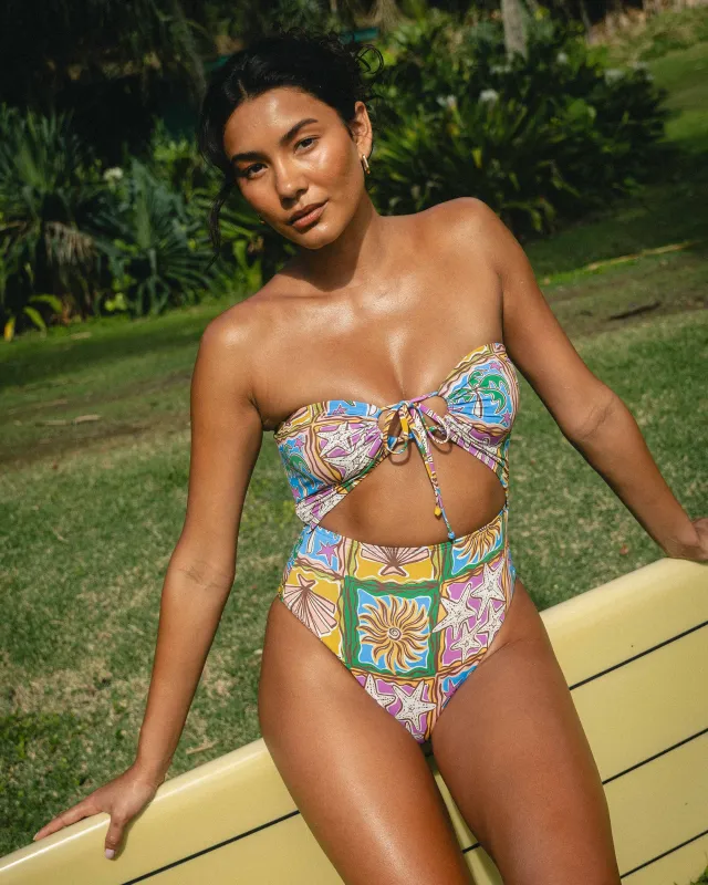 Heat Dream Andrew Hi One-piece Swimsuit - Multi sold by Billabong