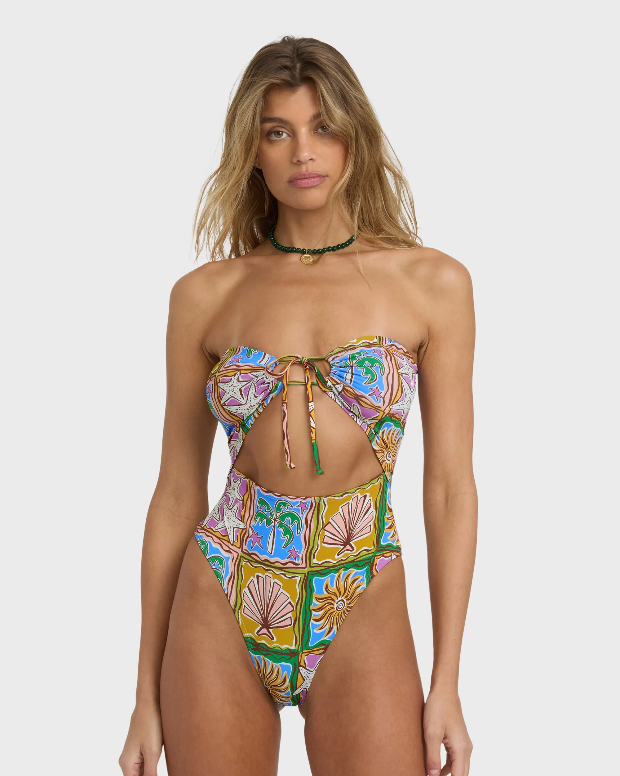 Heat Dream Andrew Hi One-piece Swimsuit - Multi sold by Billabong product image thumbnail 3