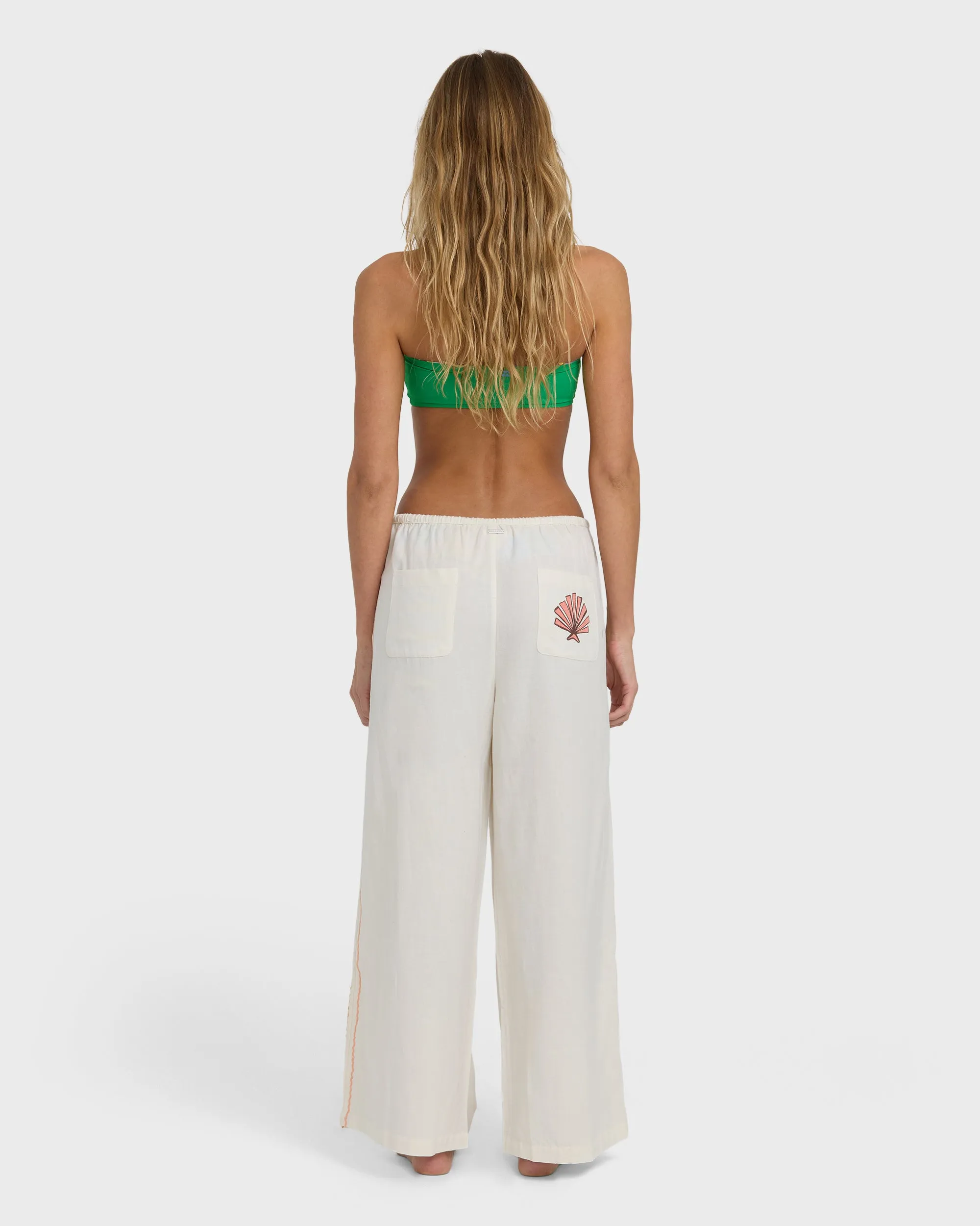 Wave Haze Elastic Waist Pants - Salt Crystal sold by Billabong product image thumbnail 4
