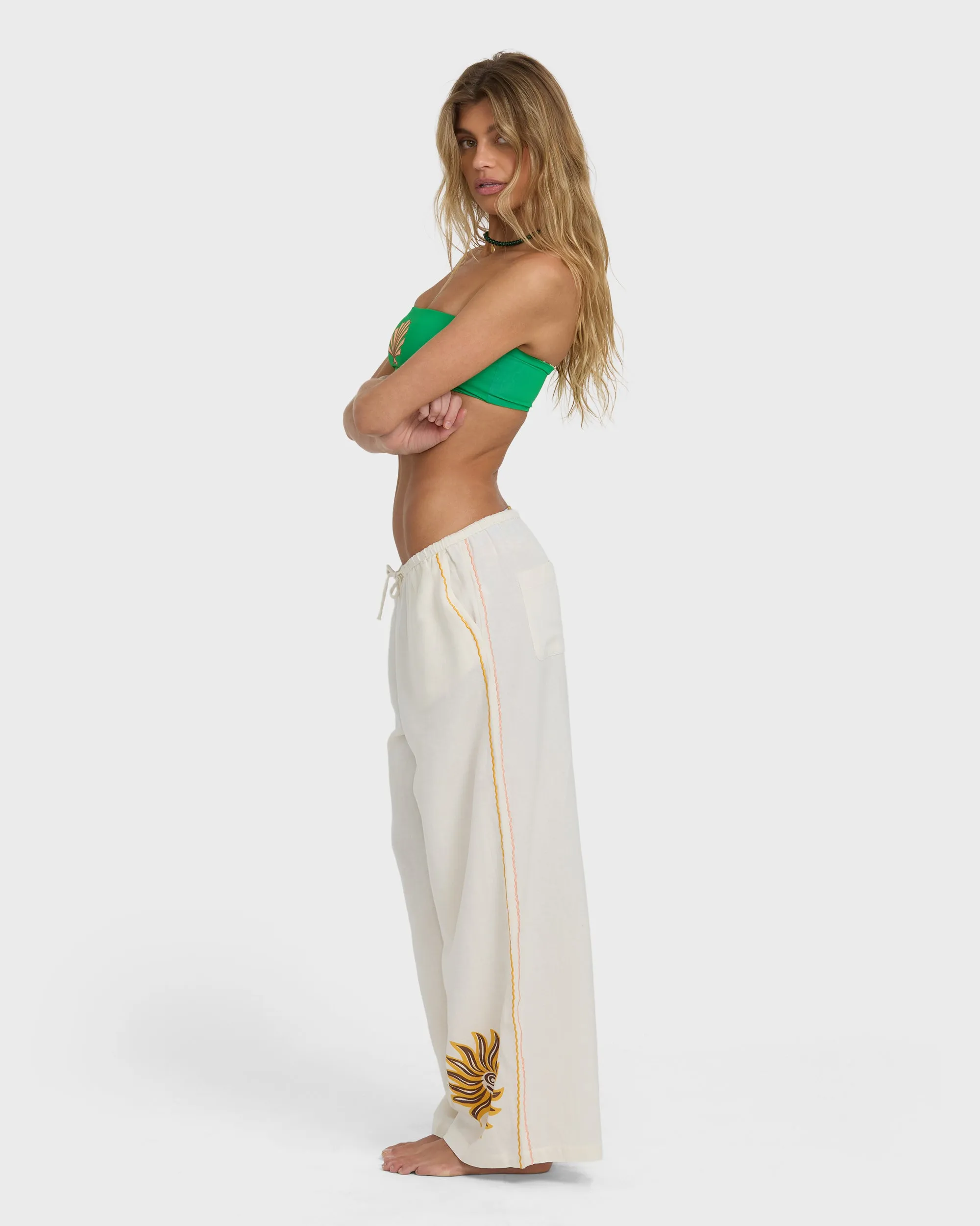 Wave Haze Elastic Waist Pants - Salt Crystal sold by Billabong product image thumbnail 5