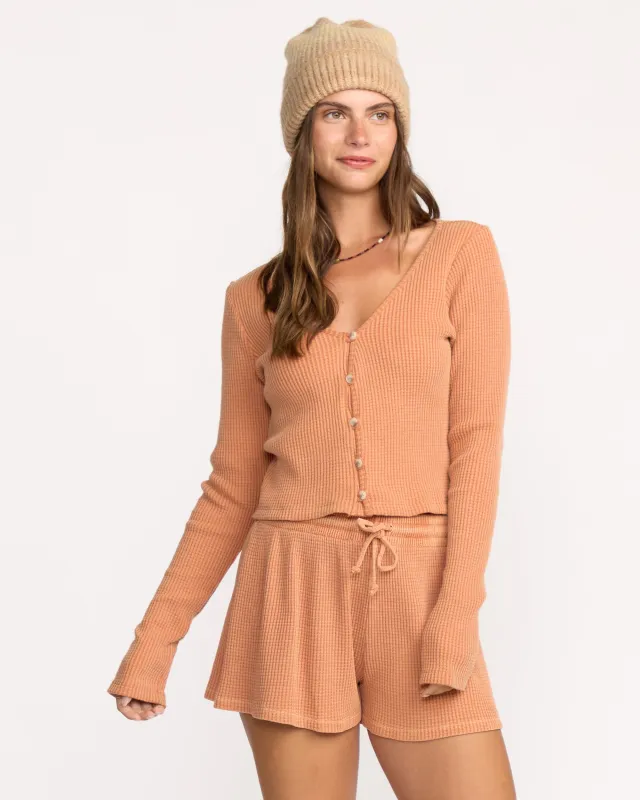 Paxton Long Sleeve Top - Sunburnt sold by Billabong