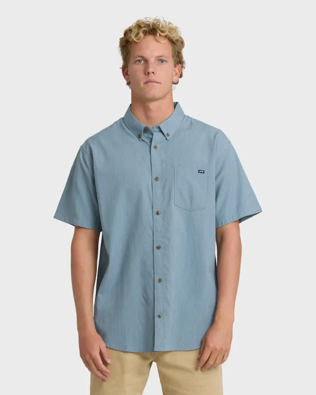 All Day Short Sleeve Shirt - Oceana sold by Billabong