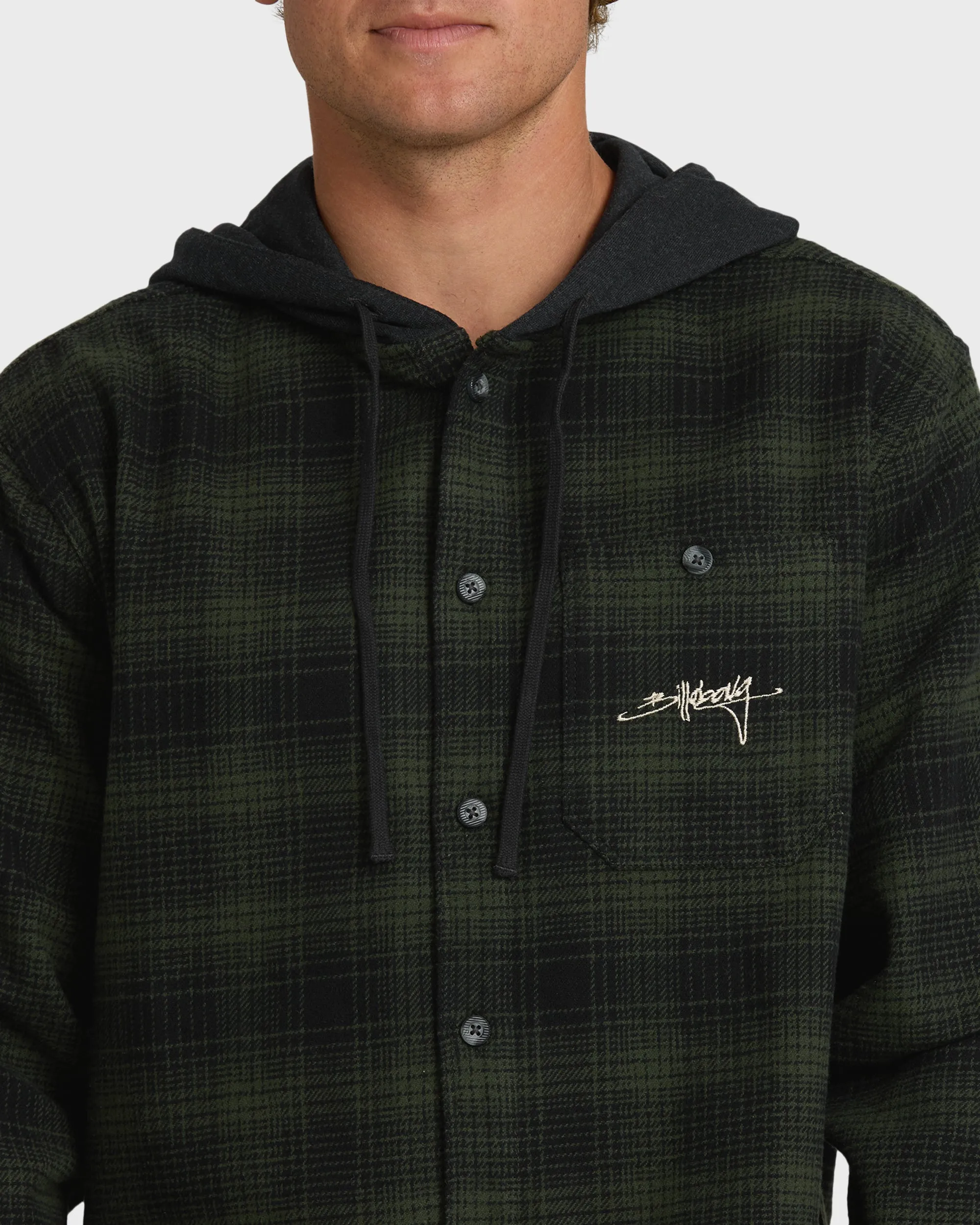 Baja Sur Flannel Shirt - Black sold by Billabong product image thumbnail 5