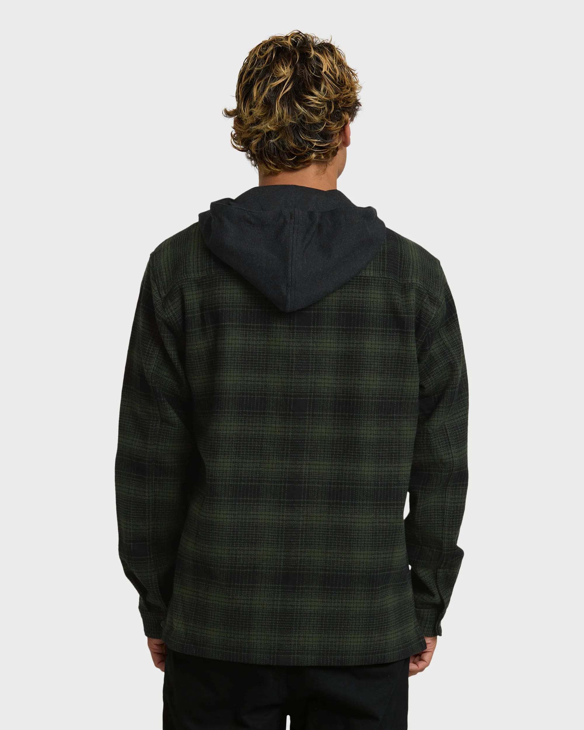 Baja Sur Flannel Shirt - Black sold by Billabong product image thumbnail 2