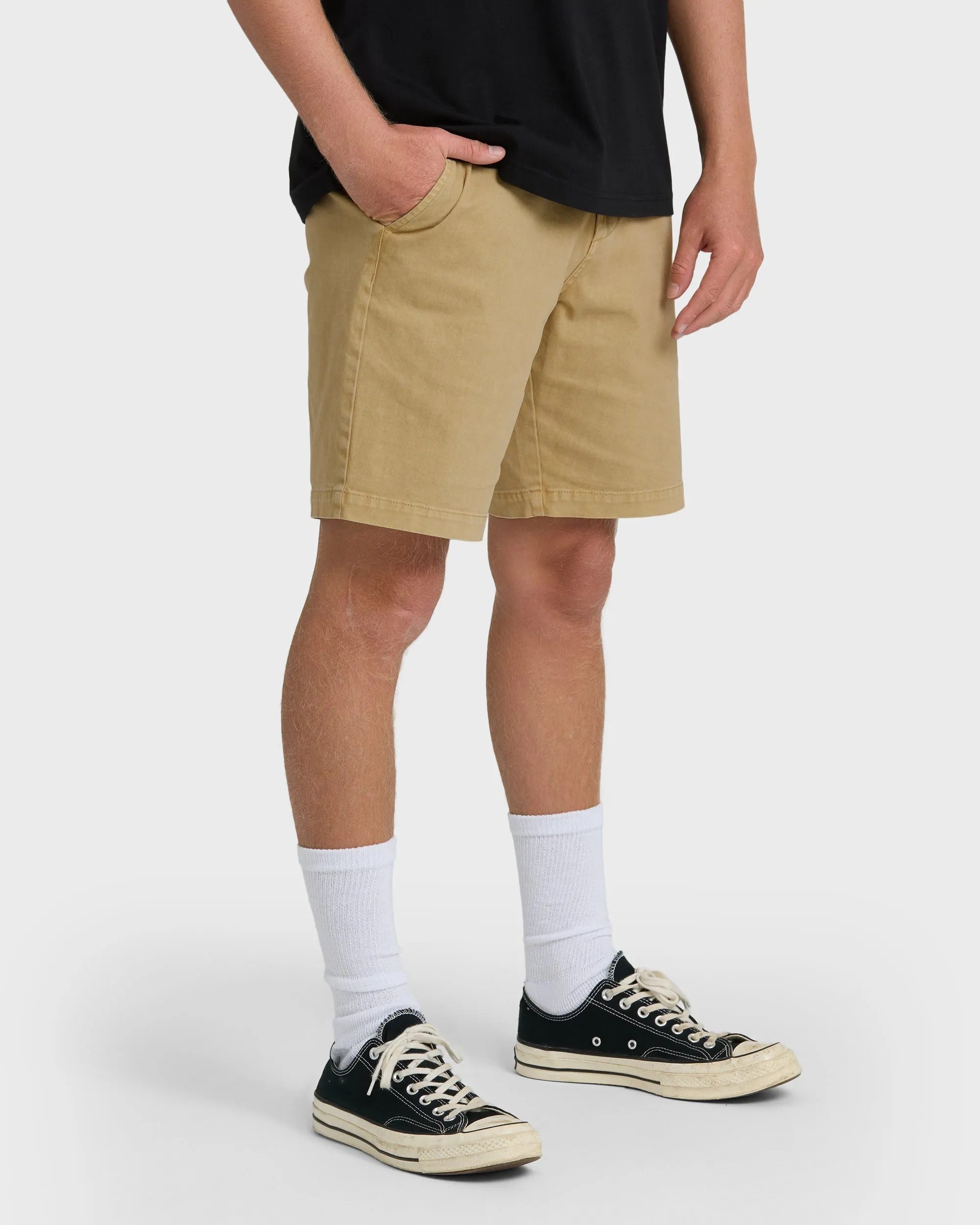 73 Wave Washed Chino Shorts - Desert Khaki sold by Billabong product image thumbnail 3