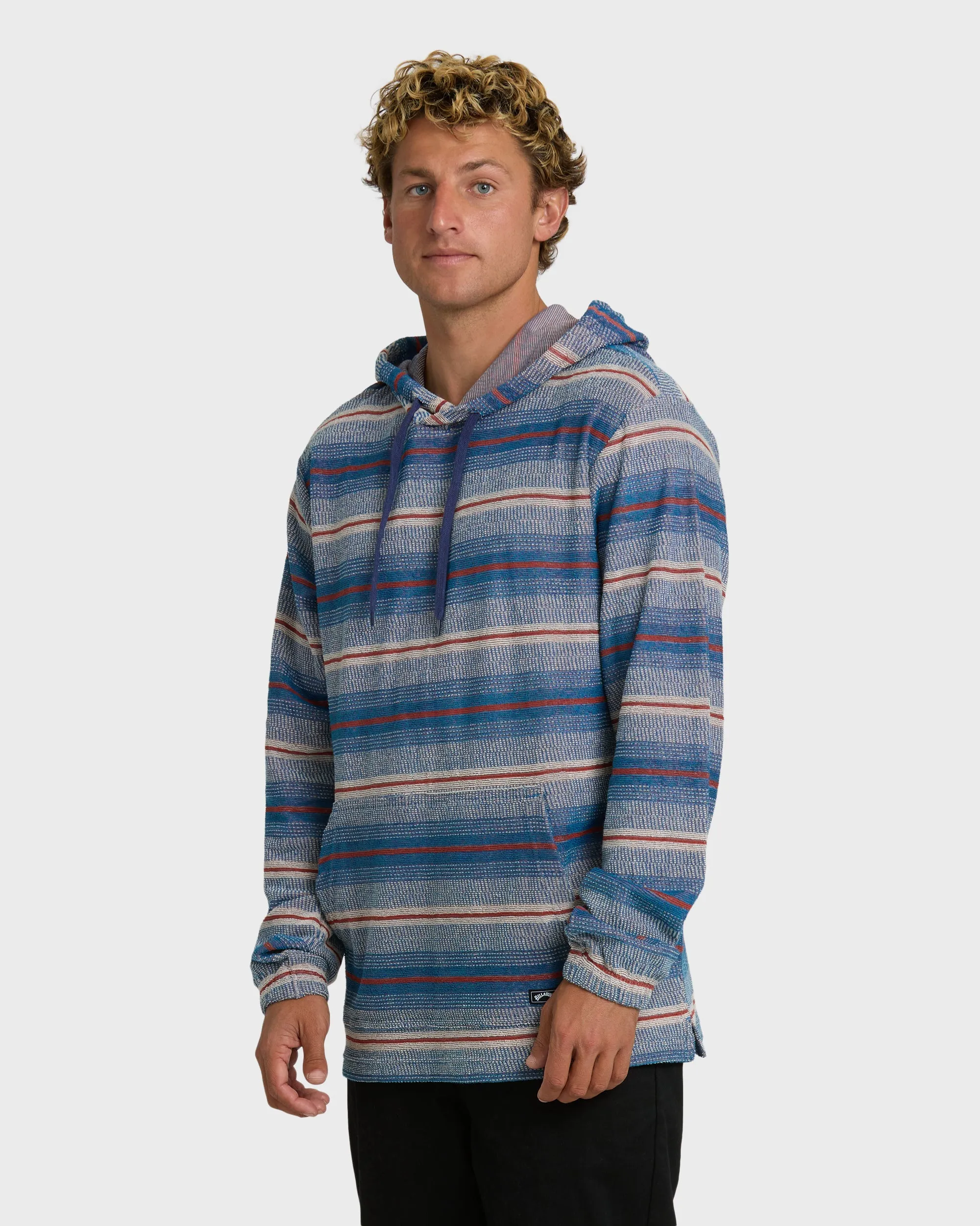 Flecker Diego YD Pullover Hoodie - Dark Denim sold by Billabong product image thumbnail 3