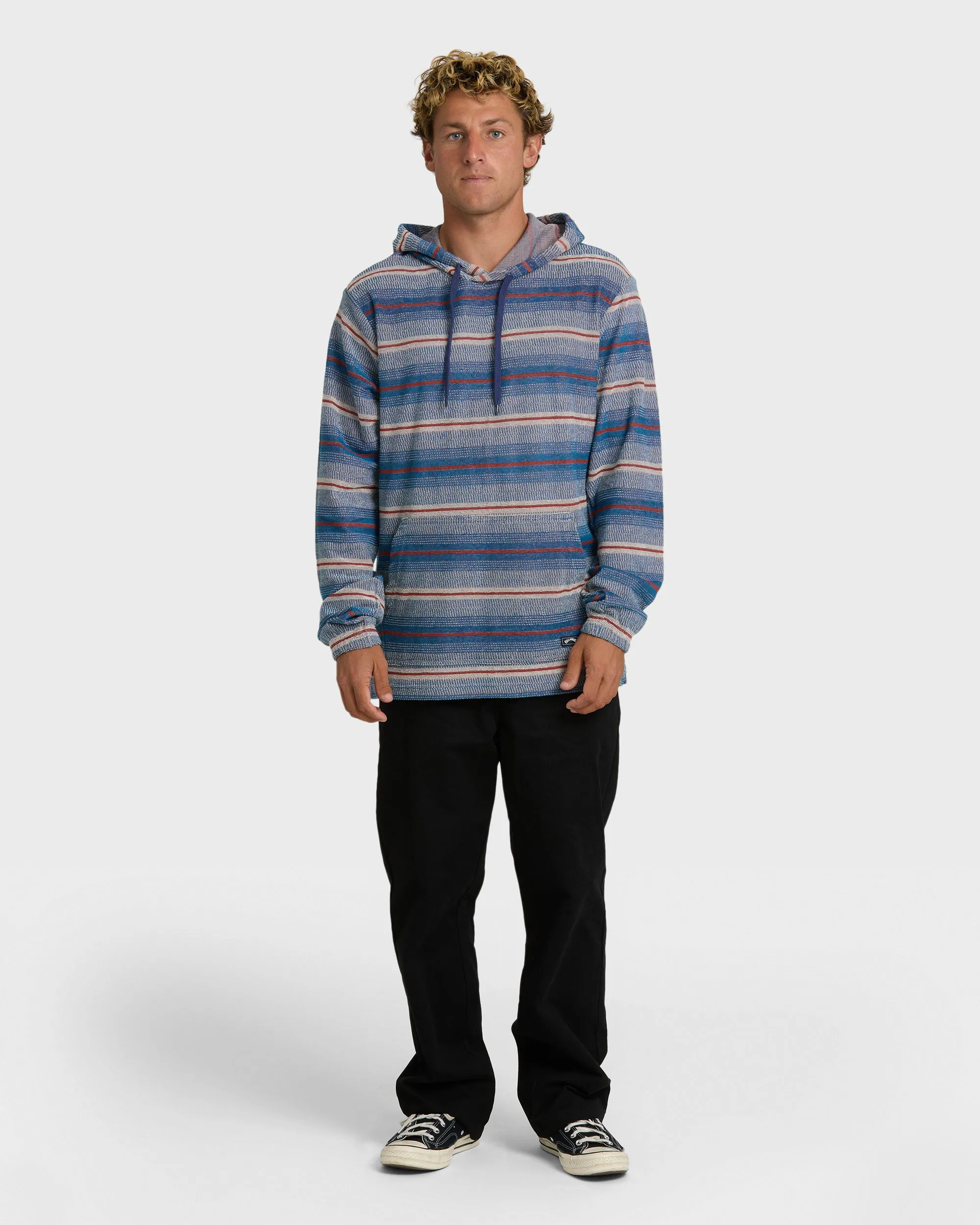 Flecker Diego YD Pullover Hoodie - Dark Denim sold by Billabong product image thumbnail 4