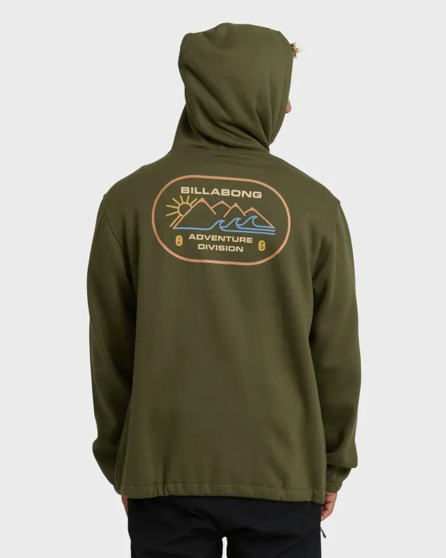 Compass Pullover Hoodie - Winter Moss sold by Billabong
