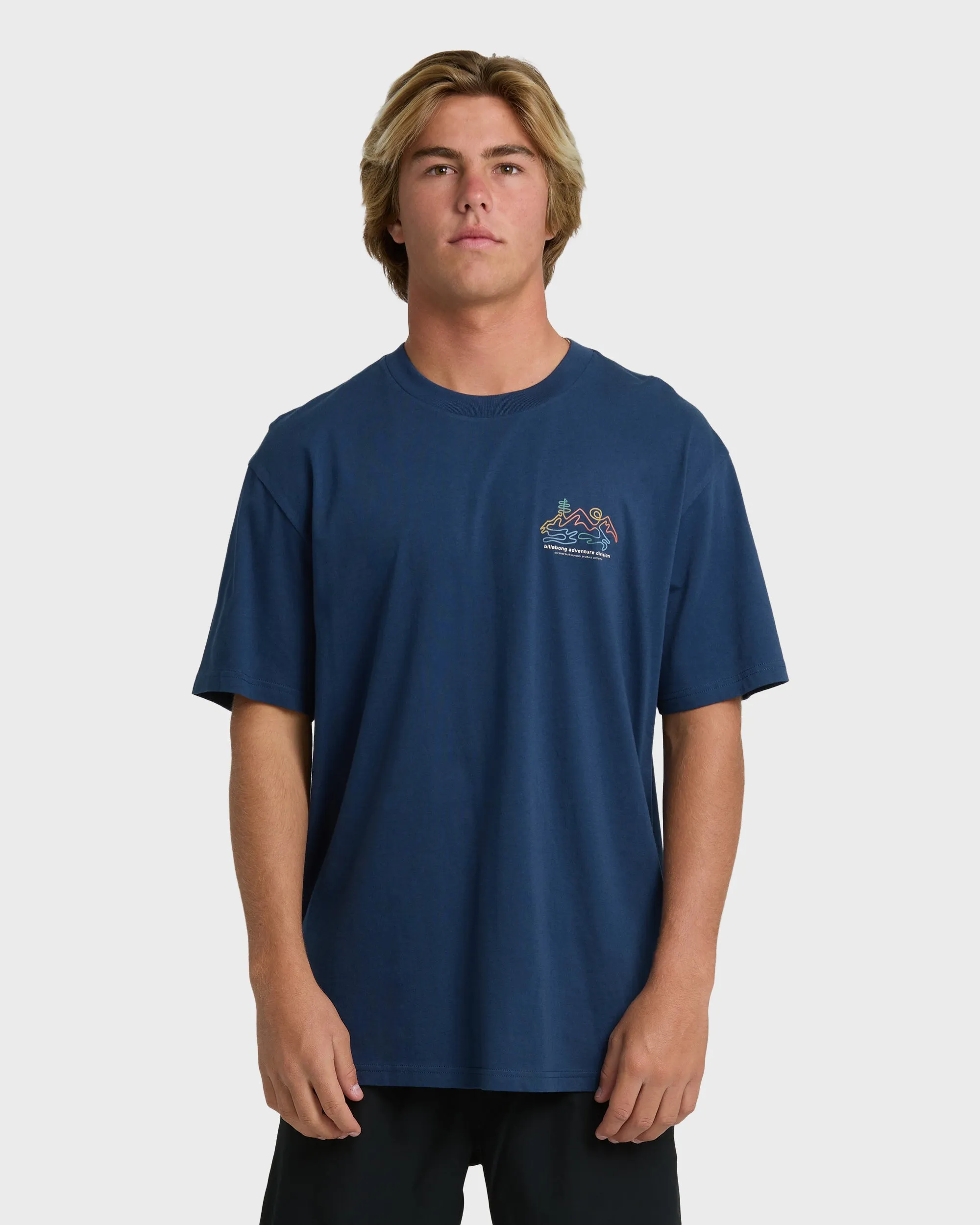 Range Adiv Premium Short Sleeve T-Shirt - Dark Blue sold by Billabong product image thumbnail 2
