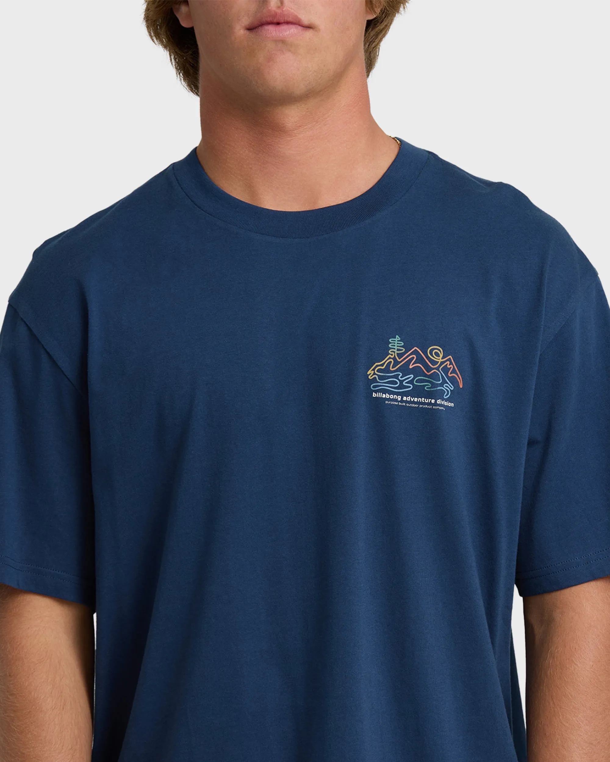 Range Adiv Premium Short Sleeve T-Shirt - Dark Blue sold by Billabong product image thumbnail 5