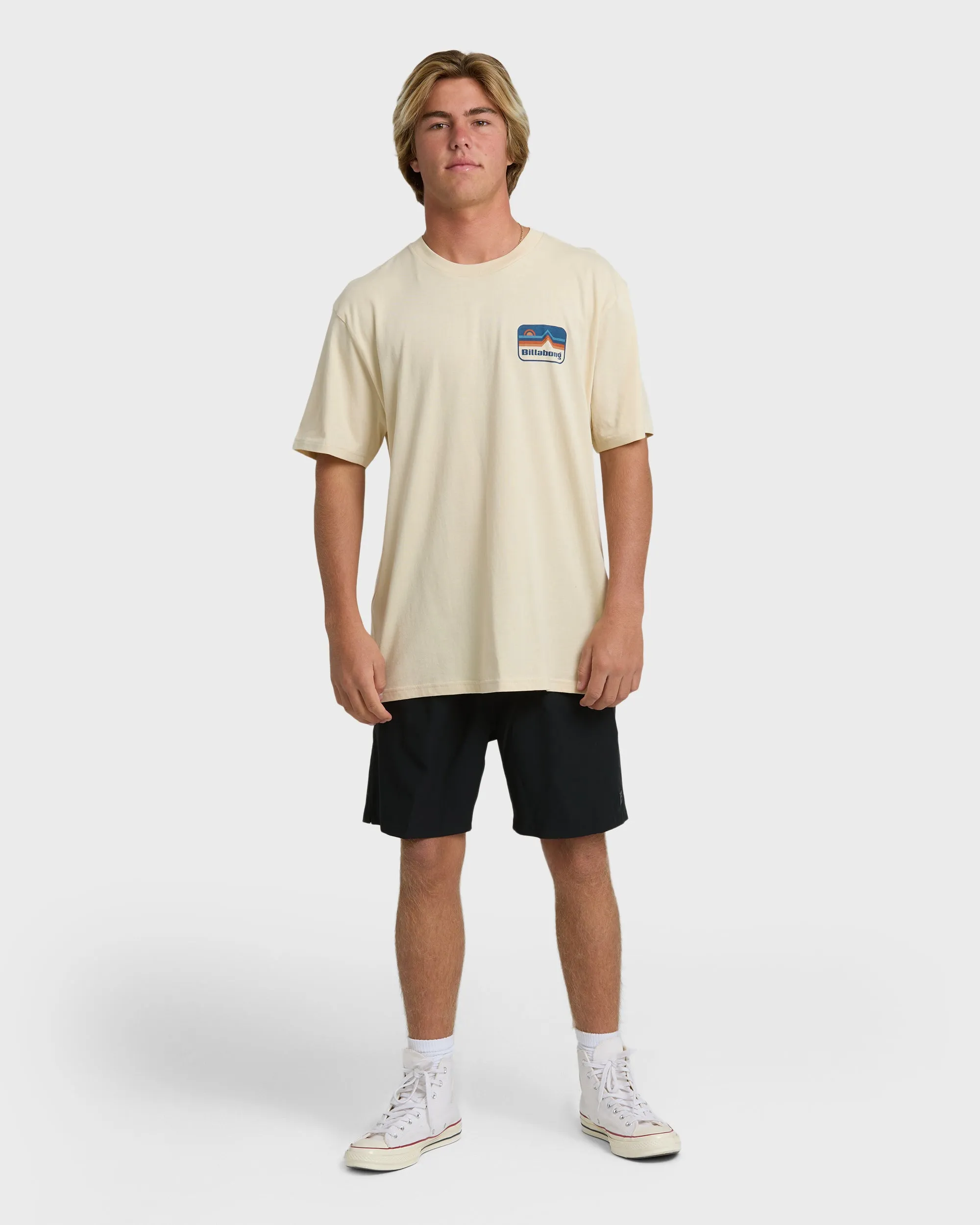 Range Adiv Premium Short Sleeve T-Shirt - Oatmeal sold by Billabong product image thumbnail 5